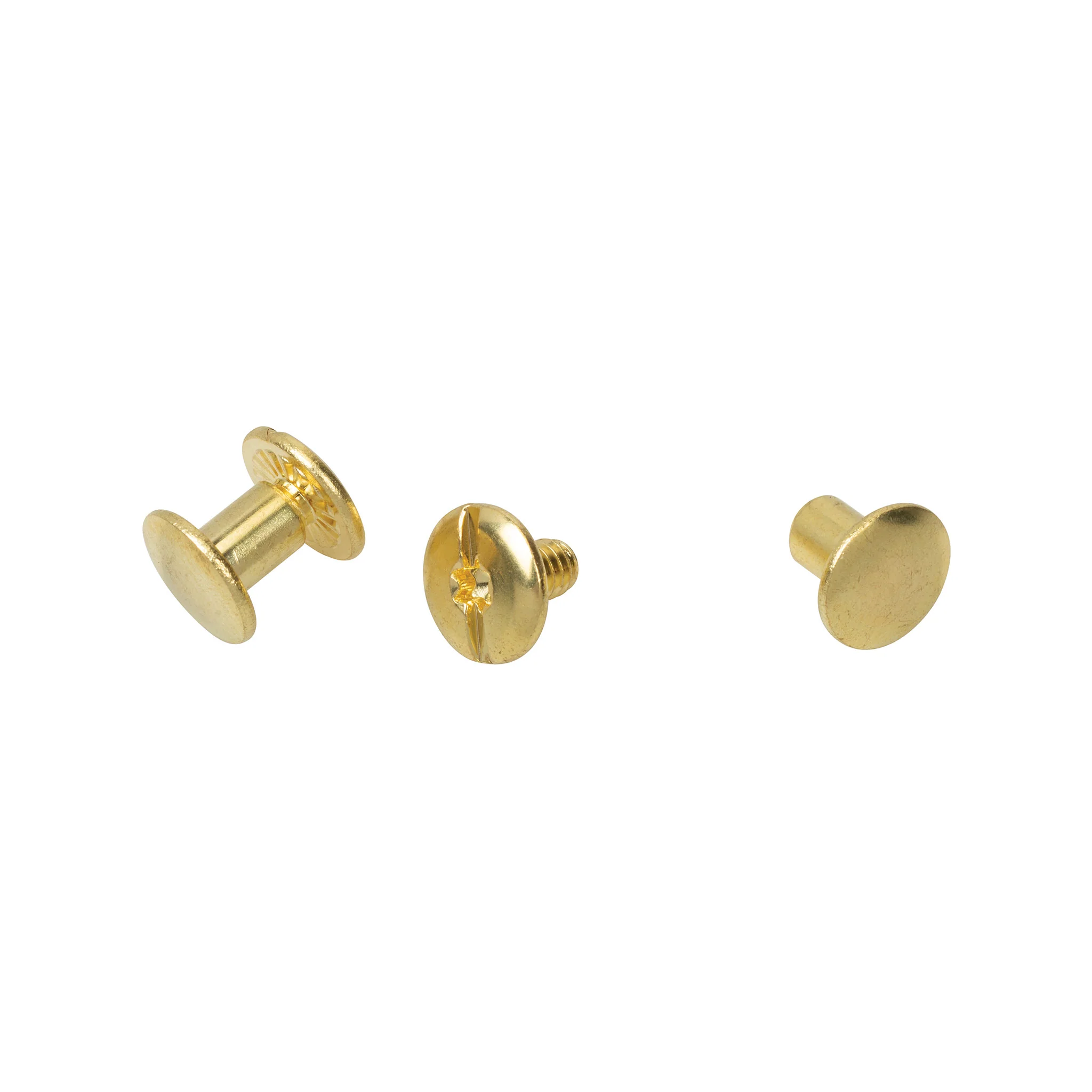 10-Pack of #D5038 Chicago Screws, Plain, 1/4" - Image 4