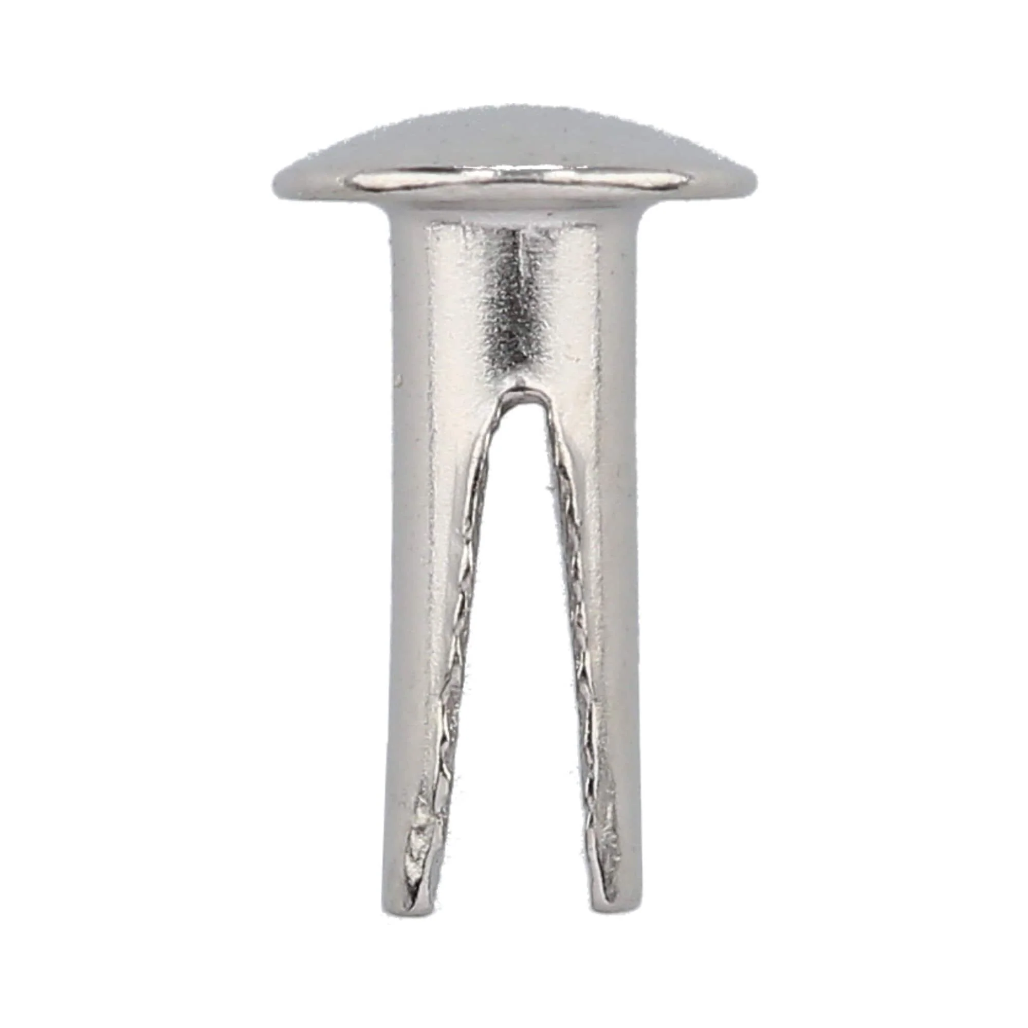 5/16" Nickel, 5/16" Split Rivet, Steel, 24-pack