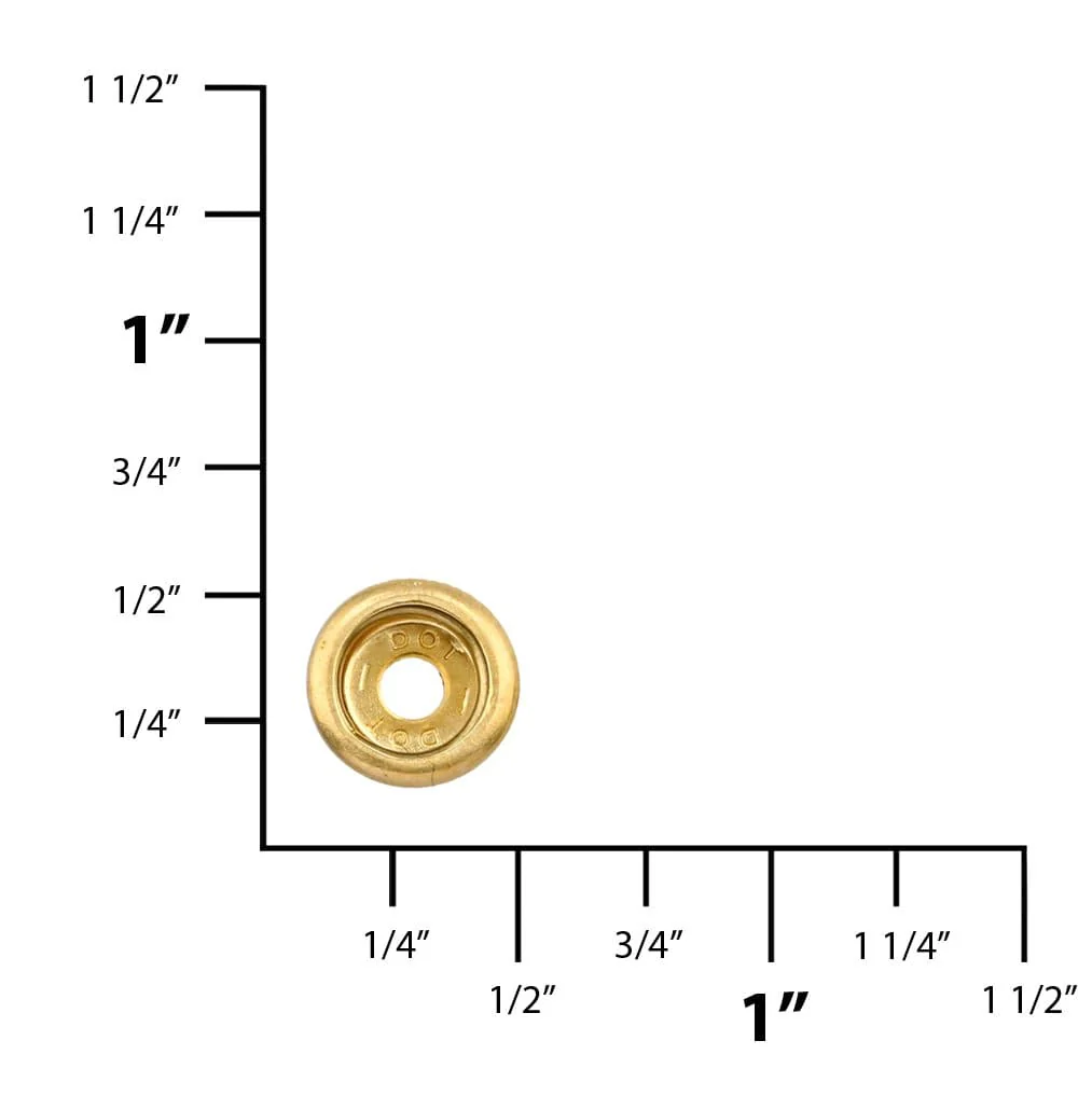DOT® Baby Durable™ Line 20 Brass Socket, Solid Brass - Image 4