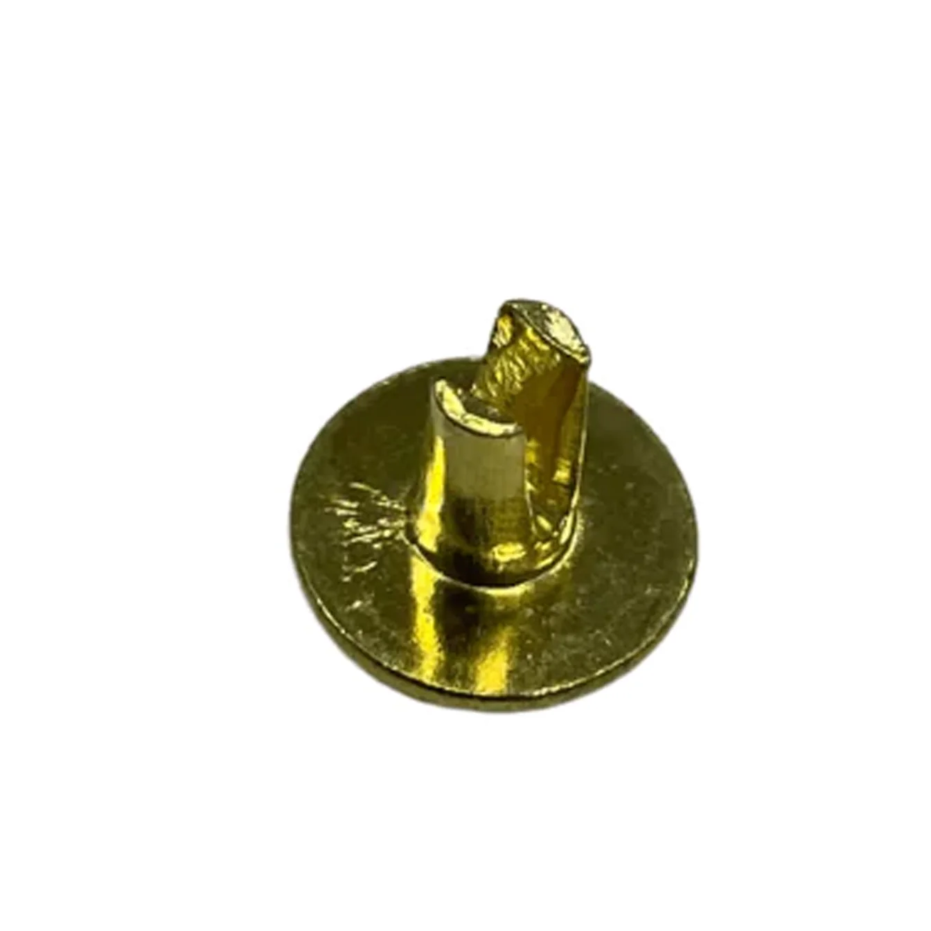 1/4" Brass, Split Rivet, Steel - Image 3