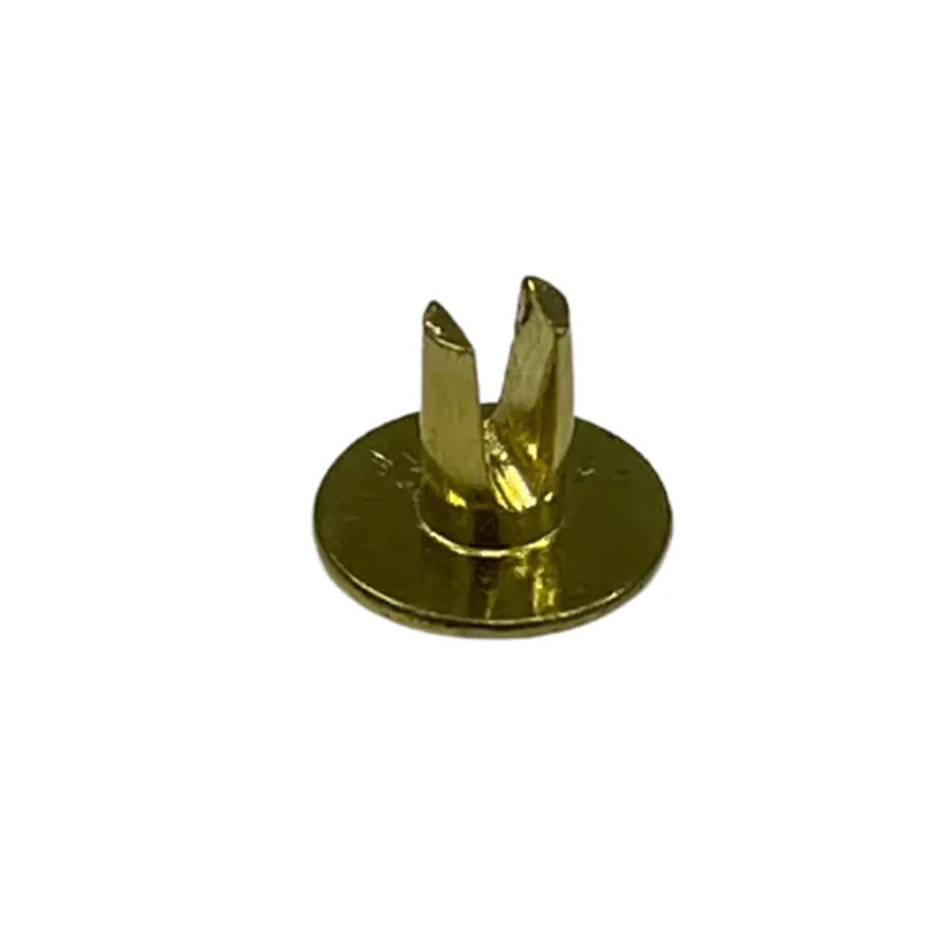 1/4" Brass, Split Rivet, Steel - Image 4