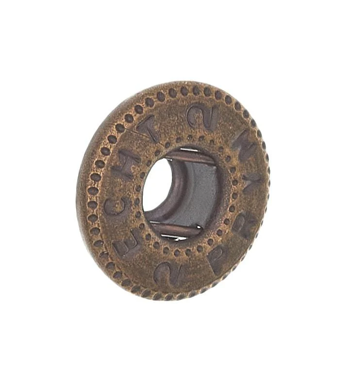 Line 2 Antique Brass, Parallel Spring Socket, Solid Brass - Image 4