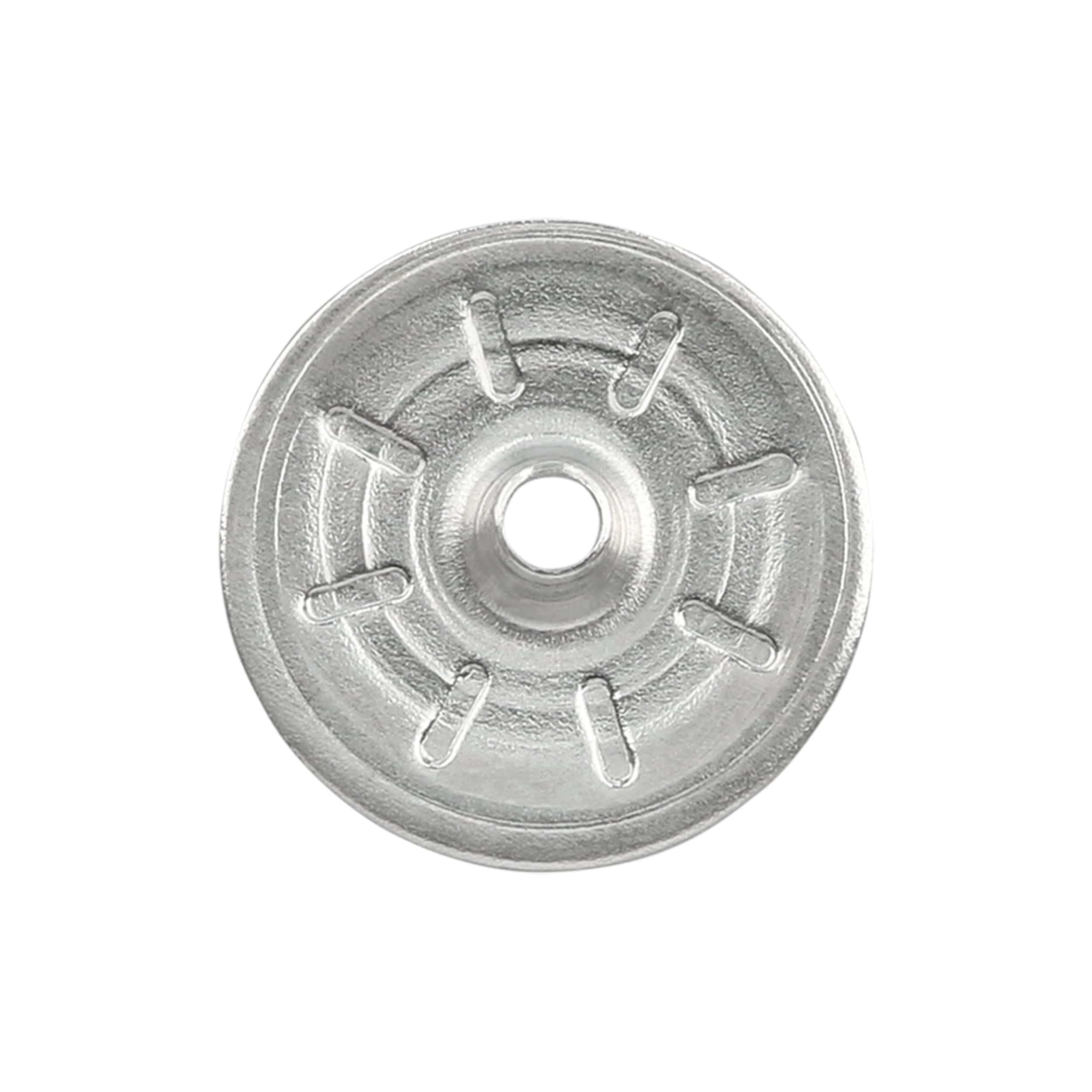 Line 2, Silver (Nickel-Free) 1/4" Parallel Spring Washer, Solid Brass