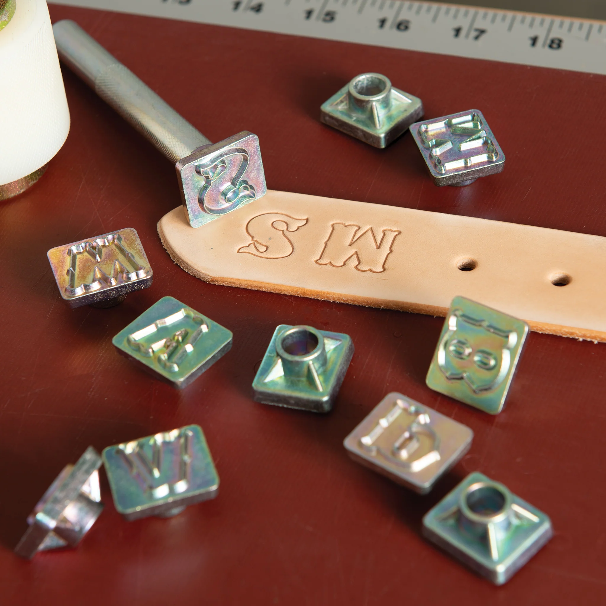 3/4" Alphabet Stamping Set - Image 7