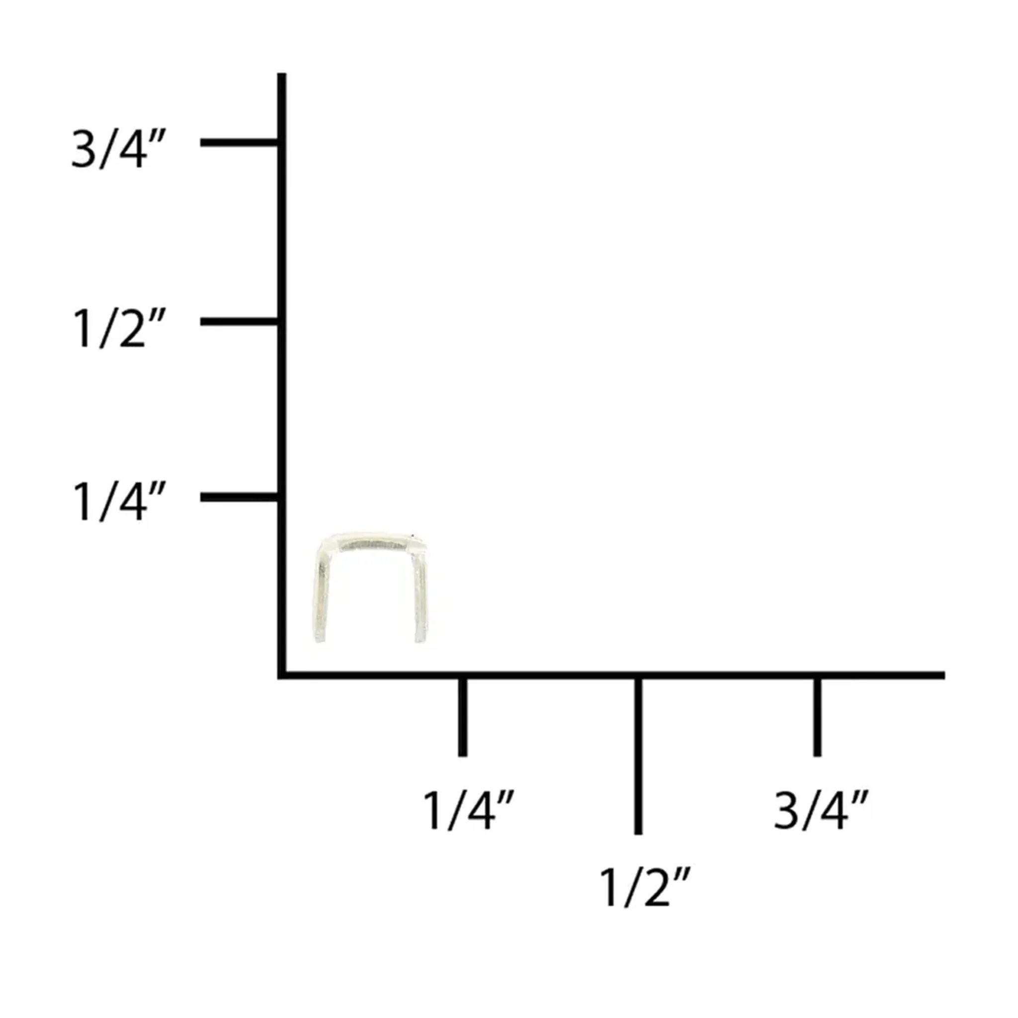 #5 Nickel, YKK Top Stop, Zinc Alloy-PK10 - Image 2