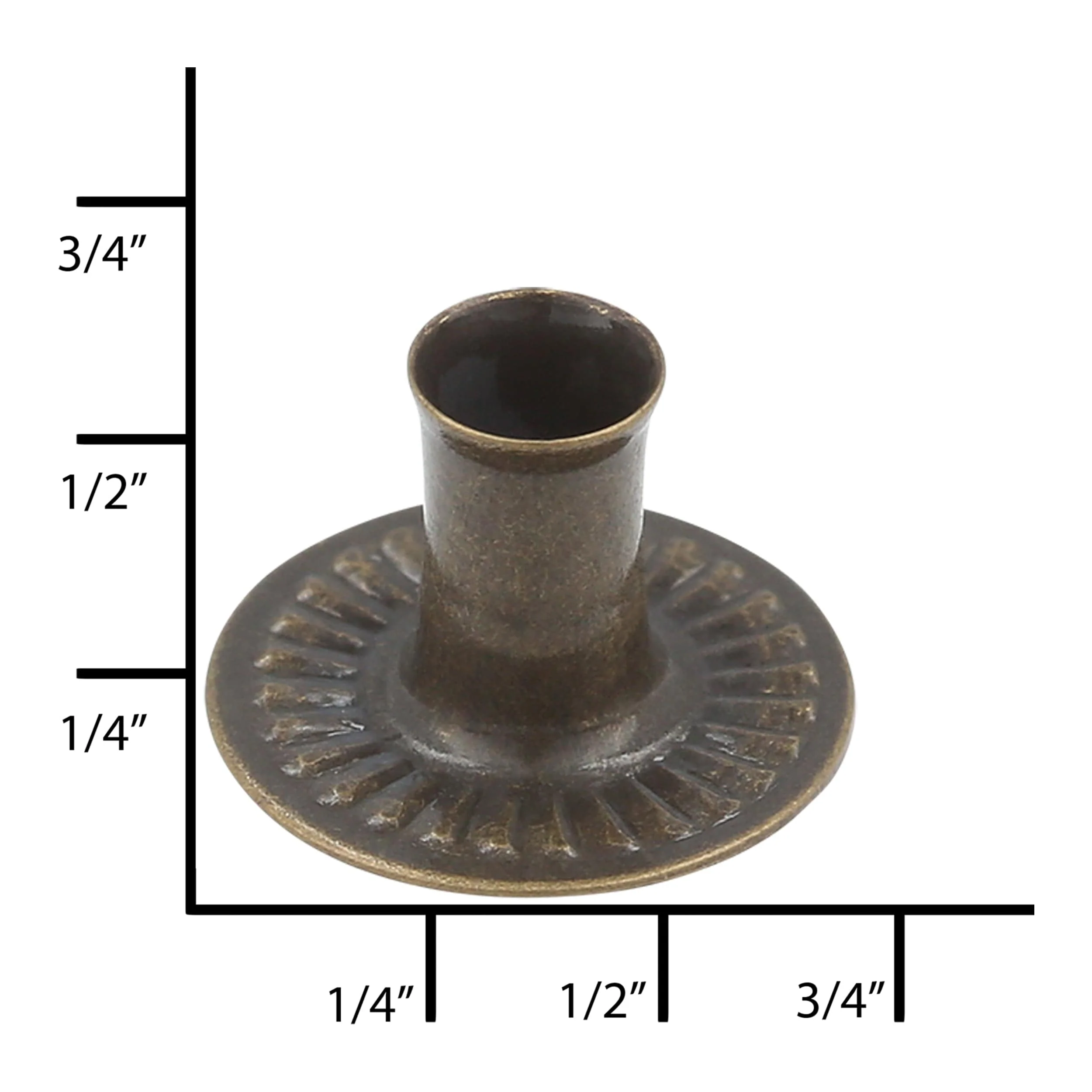 Line 6 Antique Brass, Post, Solid Brass - Image 5