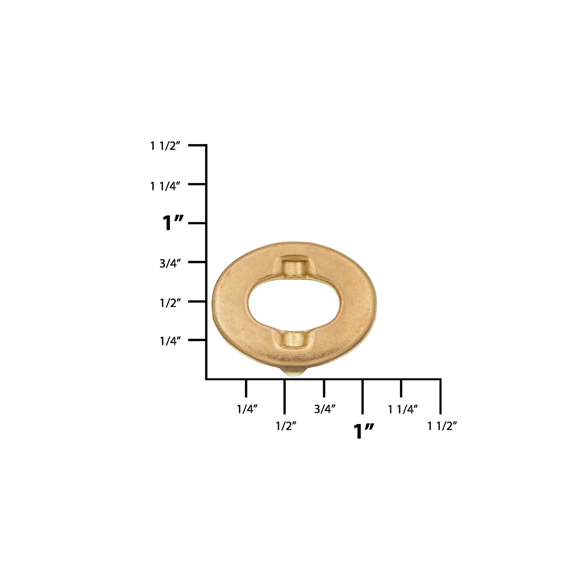 Common Sense® 1" Brass Eyelet, Zinc Alloy - Image 2