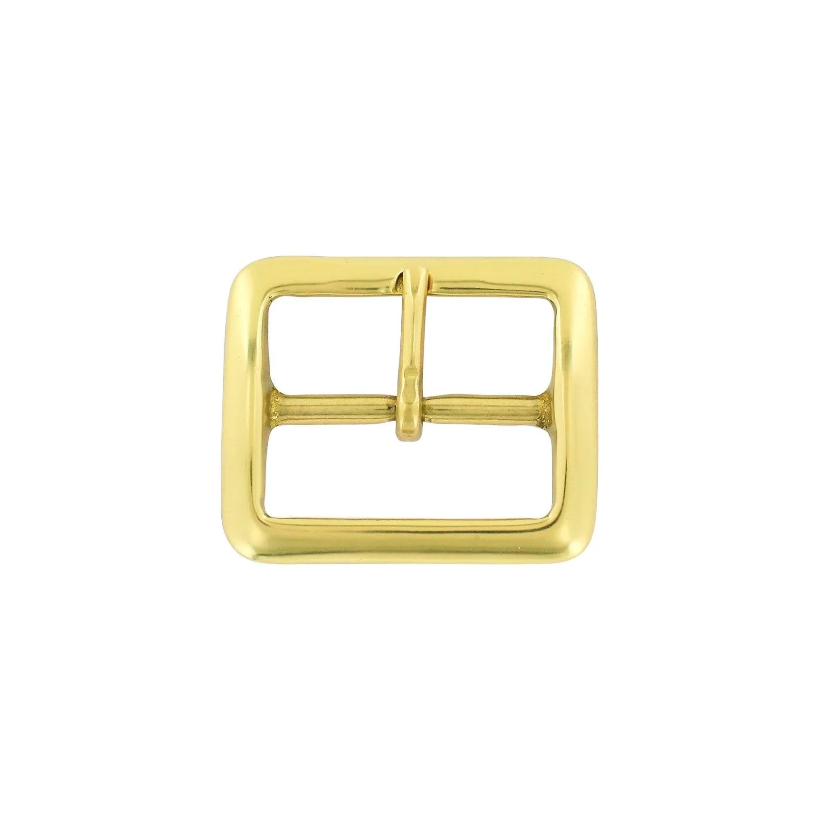 1 3/4" Brass, Sam Browne Center Bar Buckle, Solid Brass - Image 4
