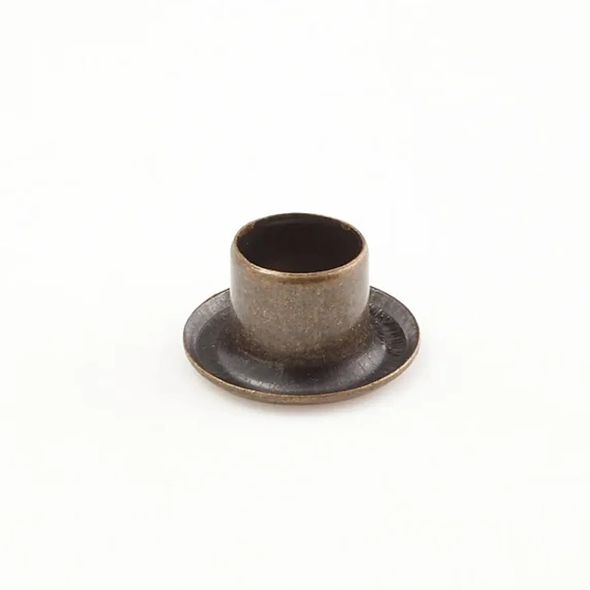 5.5mm Antique Brass, Eyelet, Steel - 24 pk - Image 3