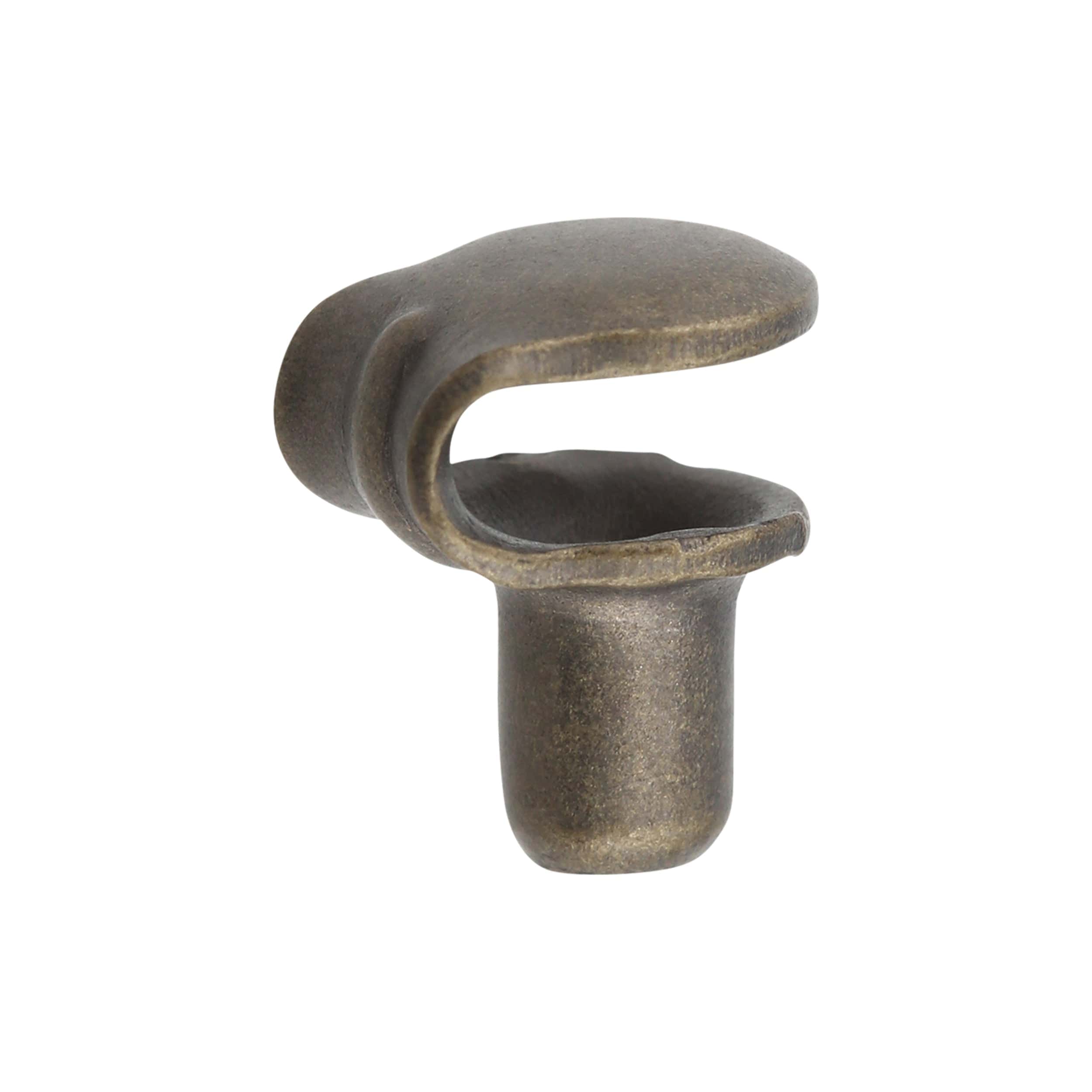 3/8" Antique Brass, Boot Lace Eyelet Hook, Steel, #A-295-ANTB - Image 3