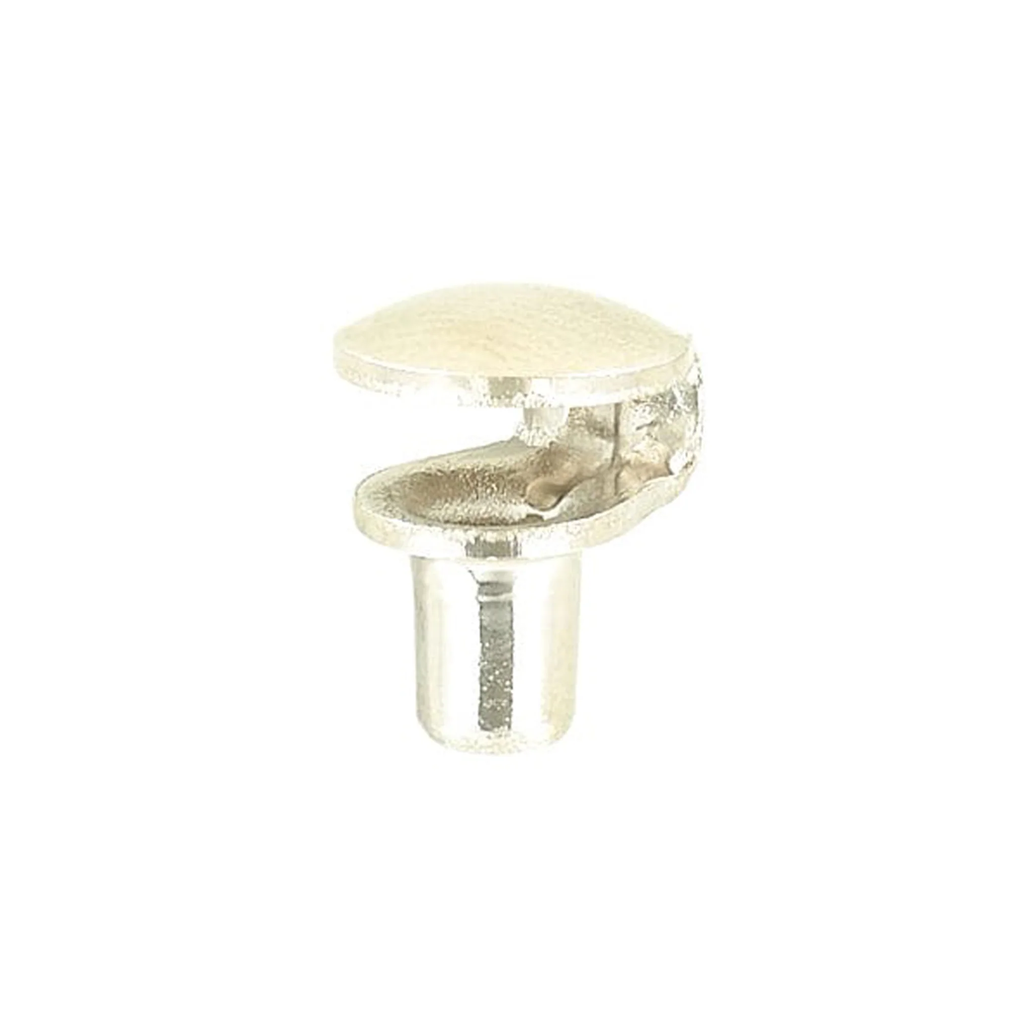 3/8" Nickel, Boot Lace Eyelet Hook, Steel - Image 3