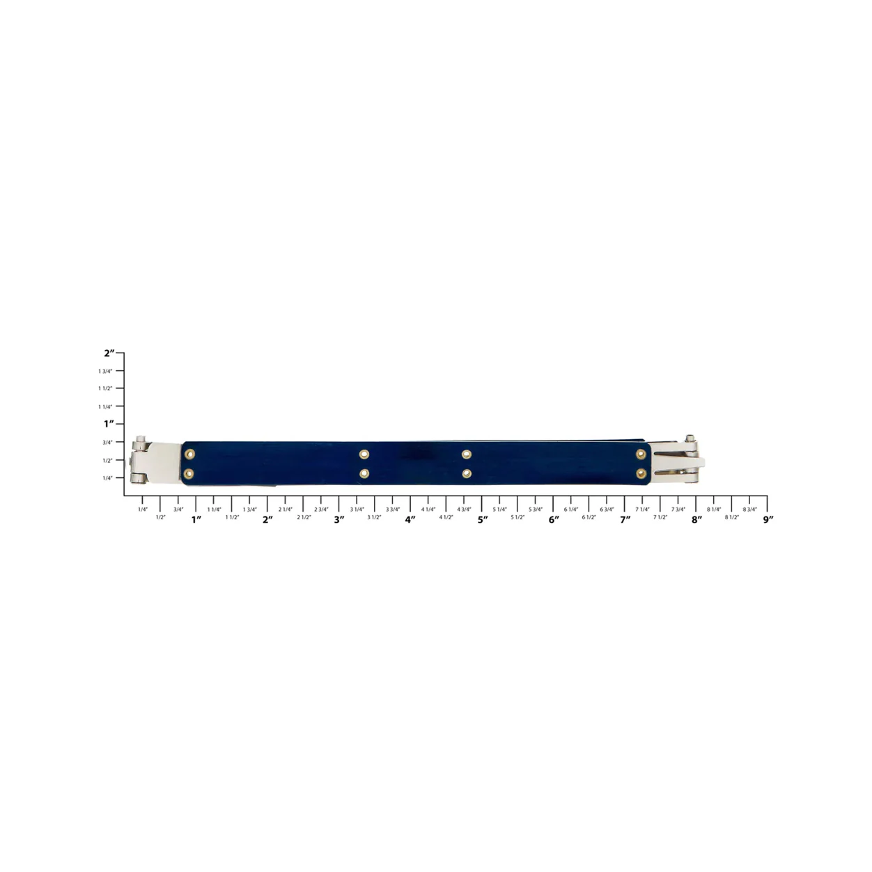 8" Facile Hexagonal Frame With Nickel Hinges, Steel - Image 2