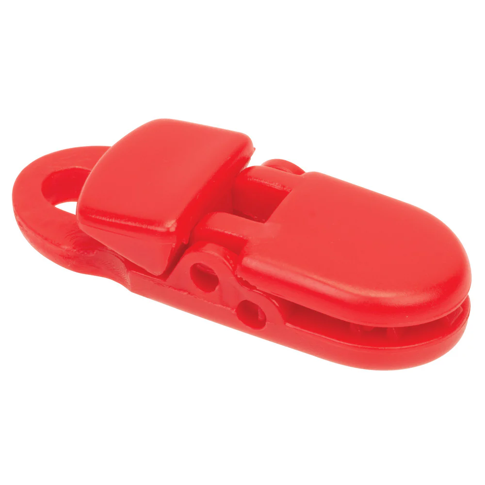 1 1/2" Red, CueClip, Plastic - Image 2