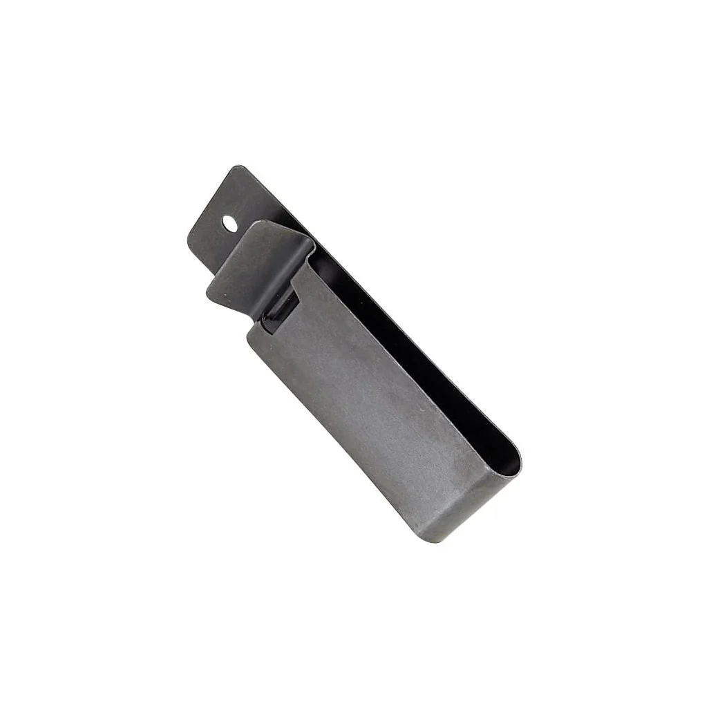 3 1/4" Black, Clip, Steel - Image 3