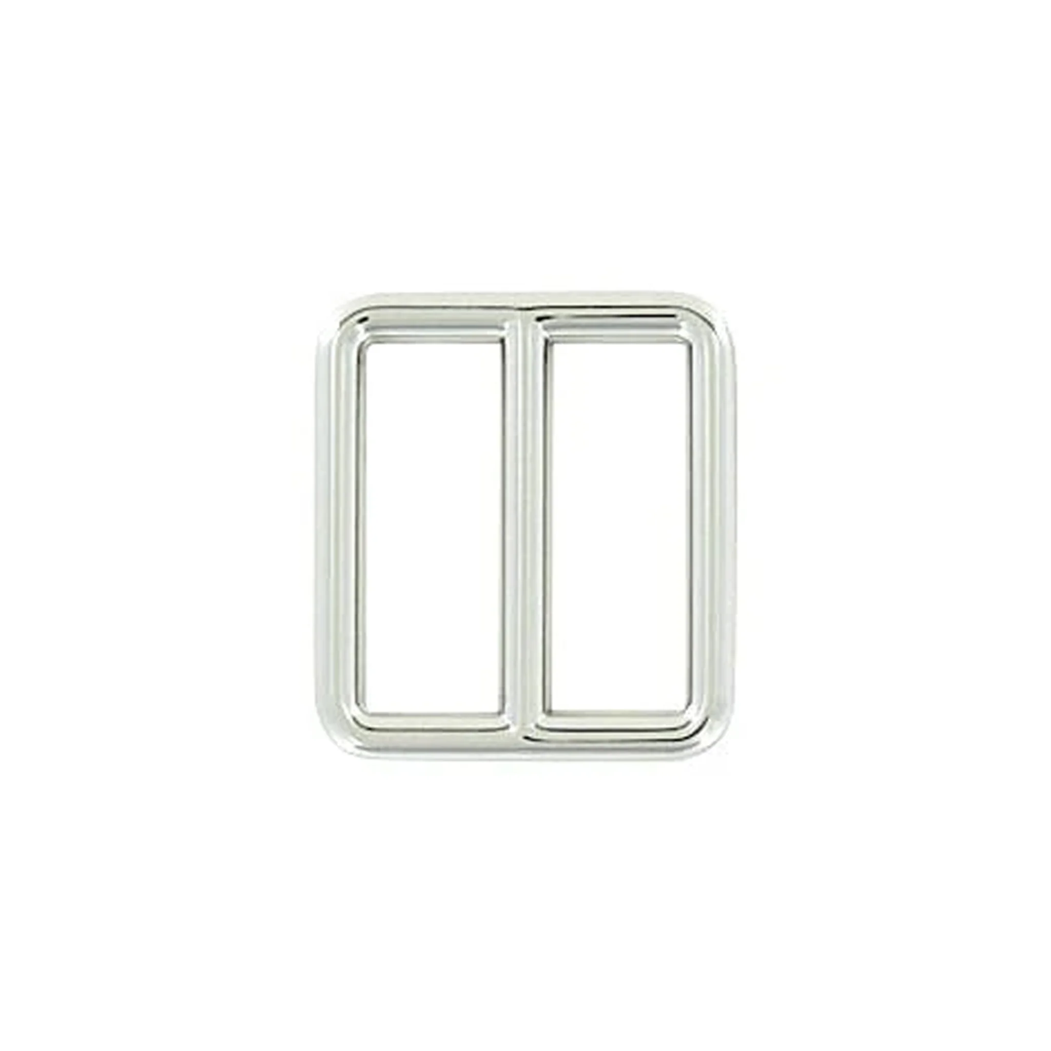 1" Shiny Nickel, Cast Tri Glide Slide, Zinc Alloy