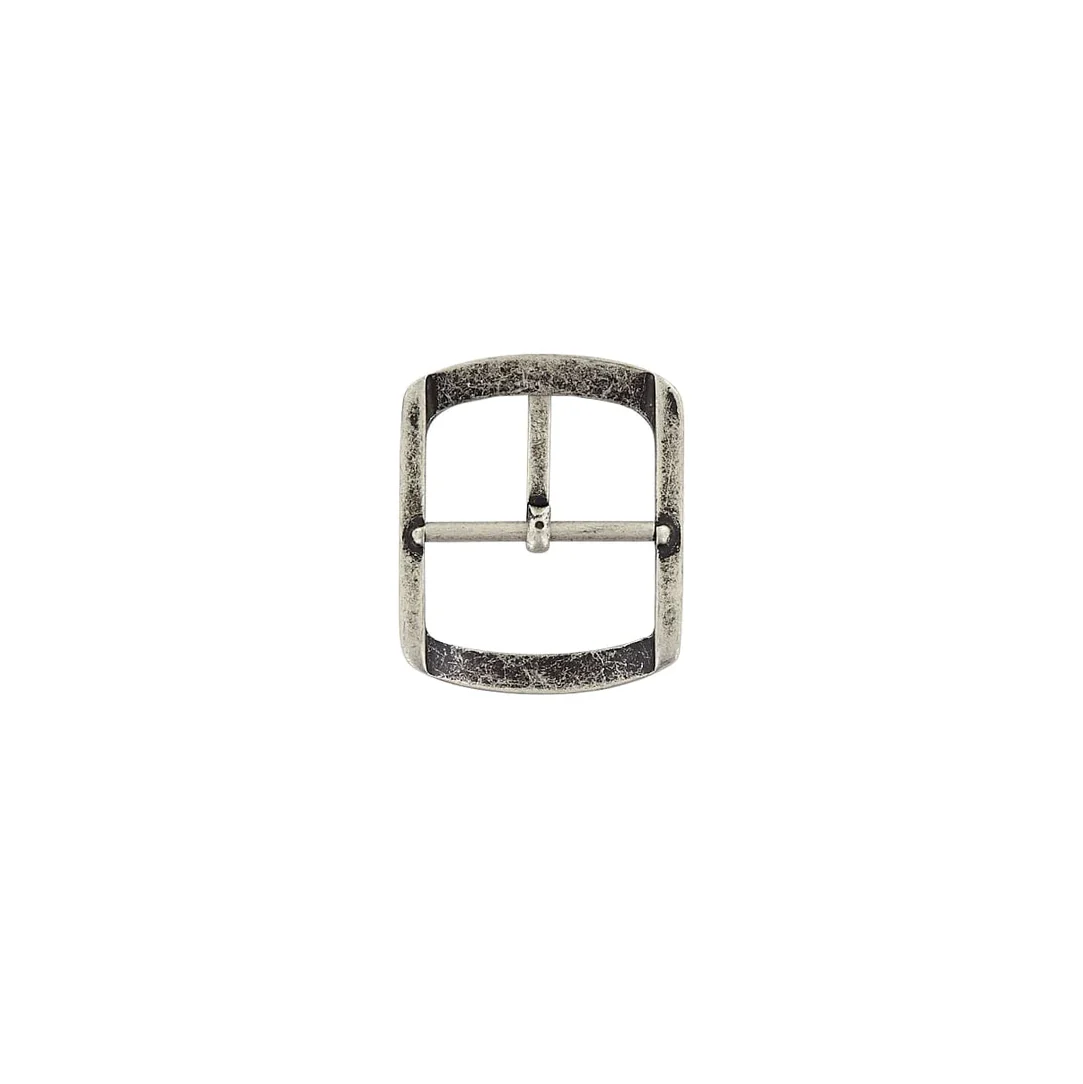 1 1/2" Antique Nickel, Center Bar Buckle, Zinc Alloy - Image 4