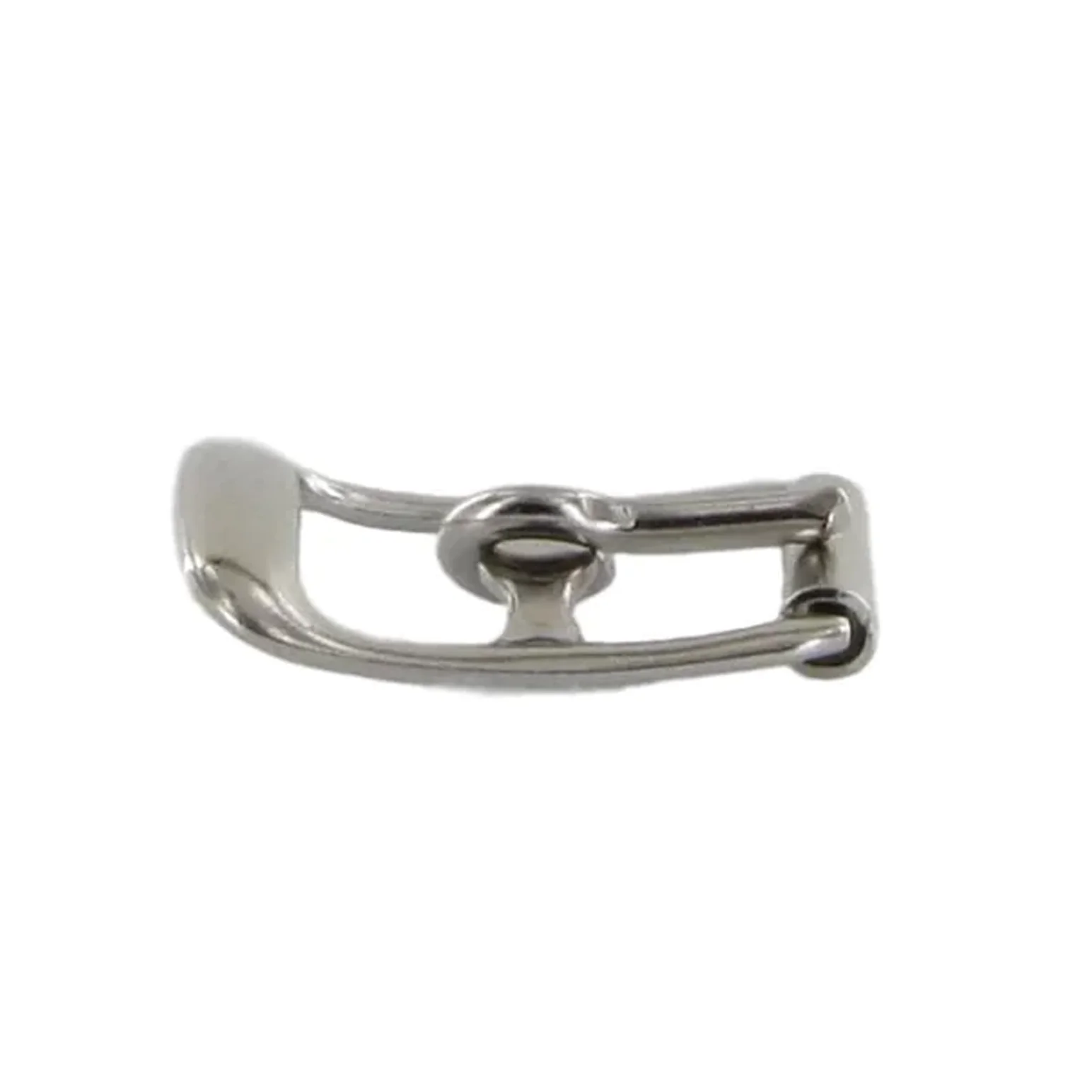 1/2" Nickel, Sandal Buckle Roller Buckle, Steel - Image 4
