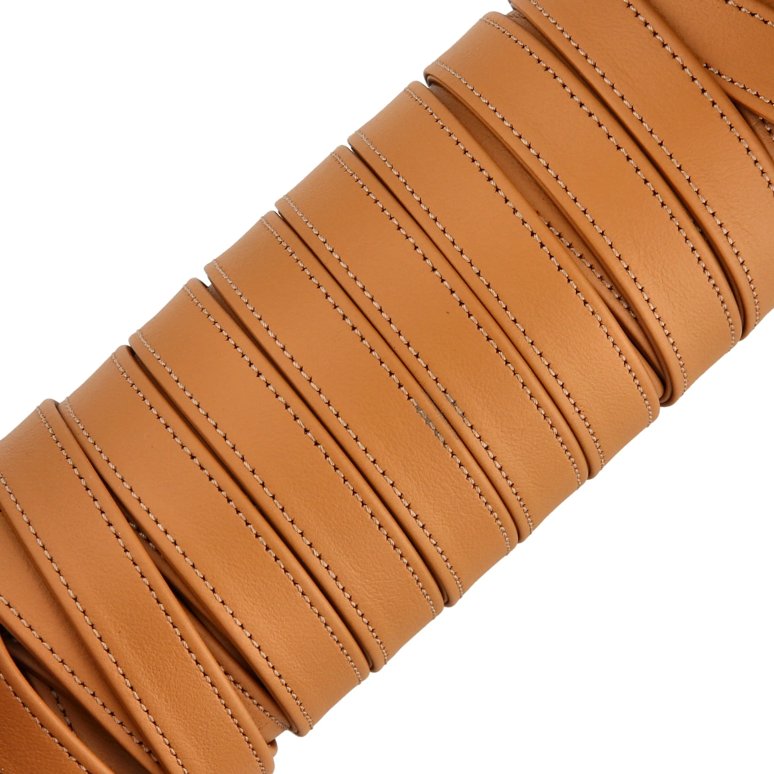 5/8" Light Brown, Leather Strapping, Leather