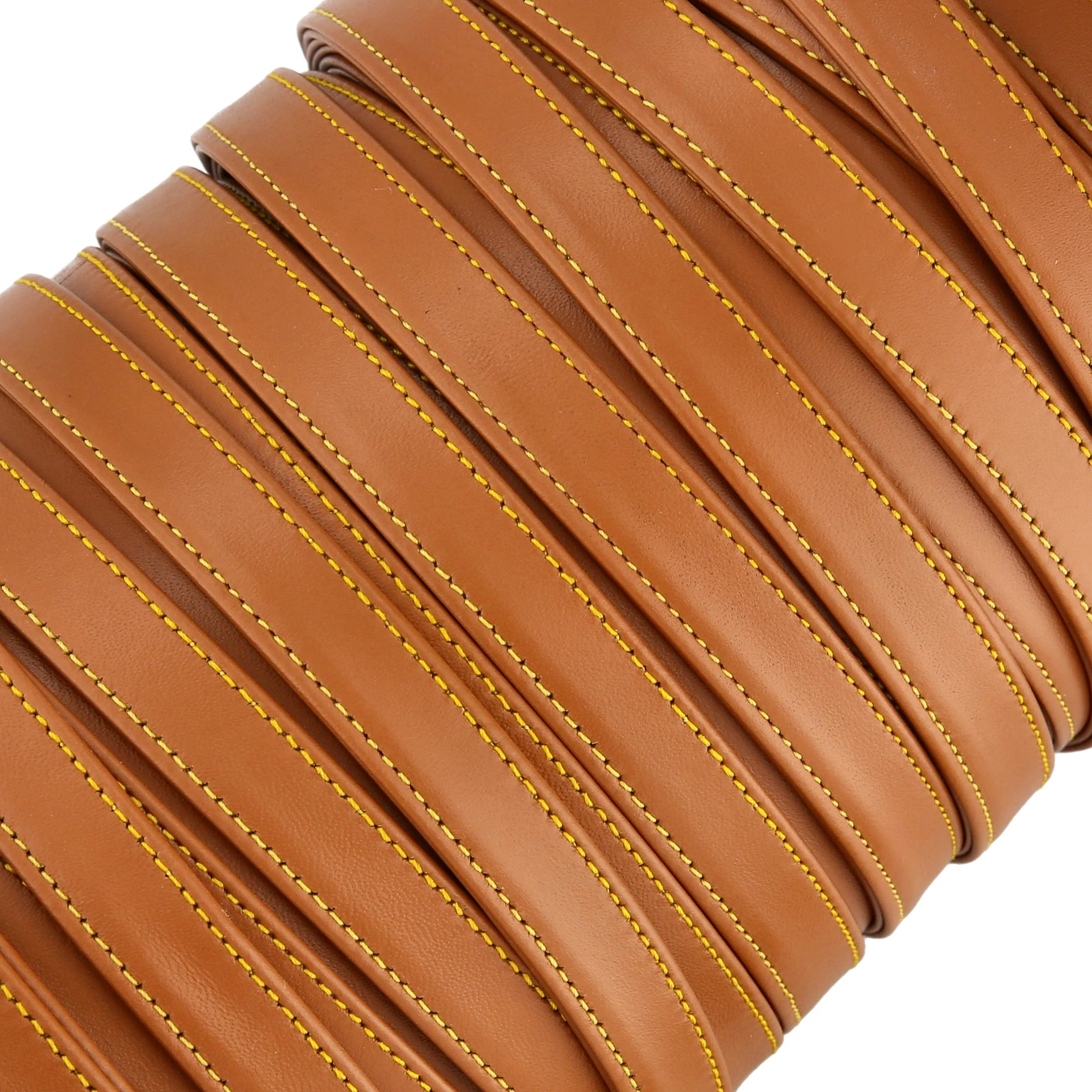 5/8" Tan, Leather Strapping, Leather