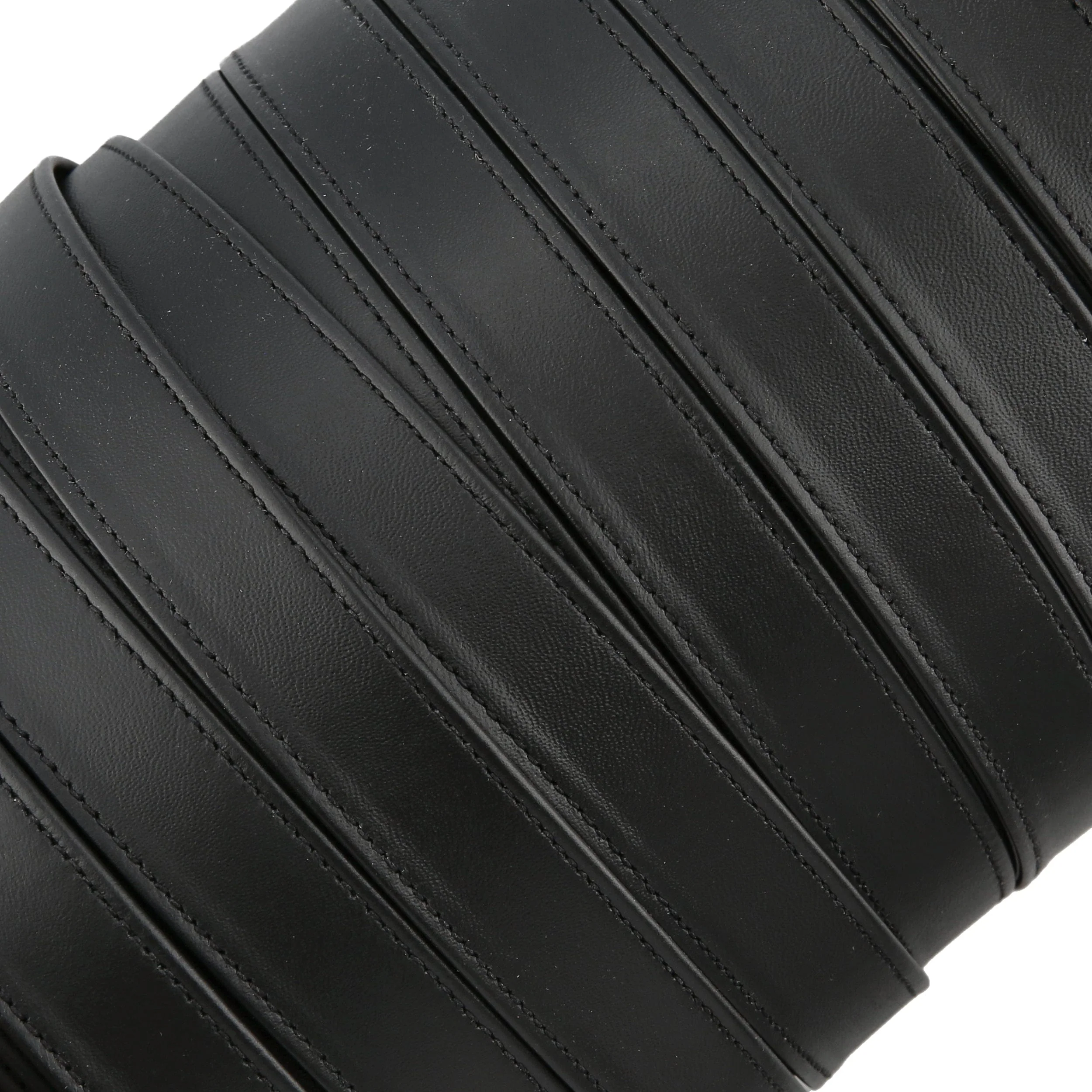 7/8" Black, Leather Strapping, Leather - Image 2