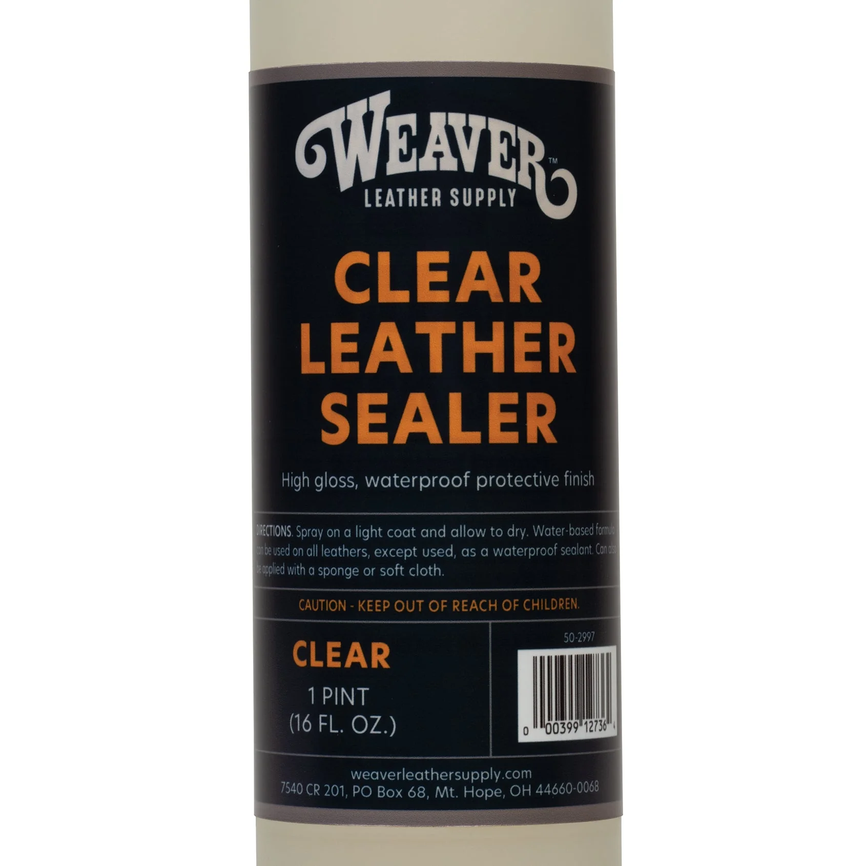Clear Leather Sealer - Image 2