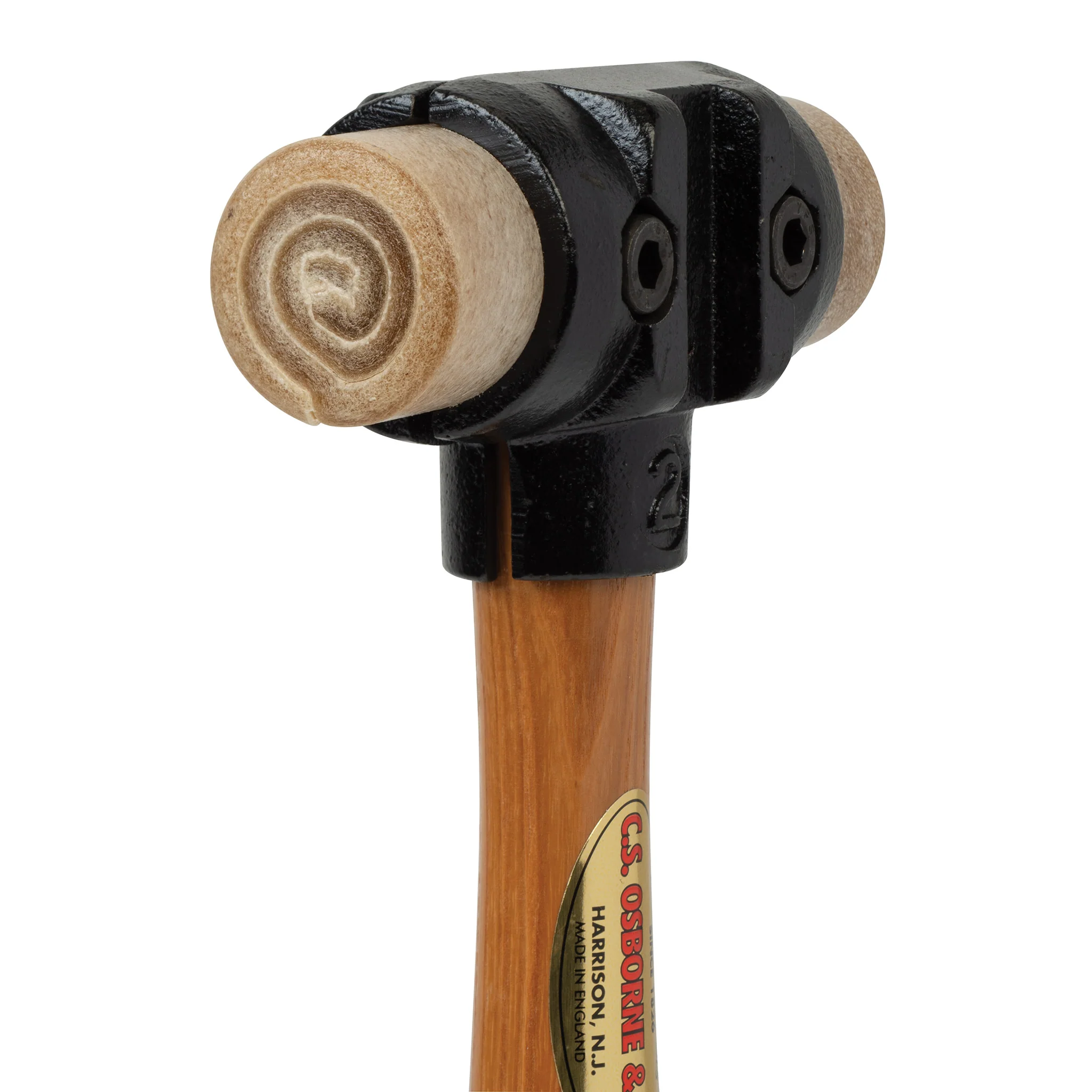 CS Osborne Split Head Rawhide Hammer - Image 6