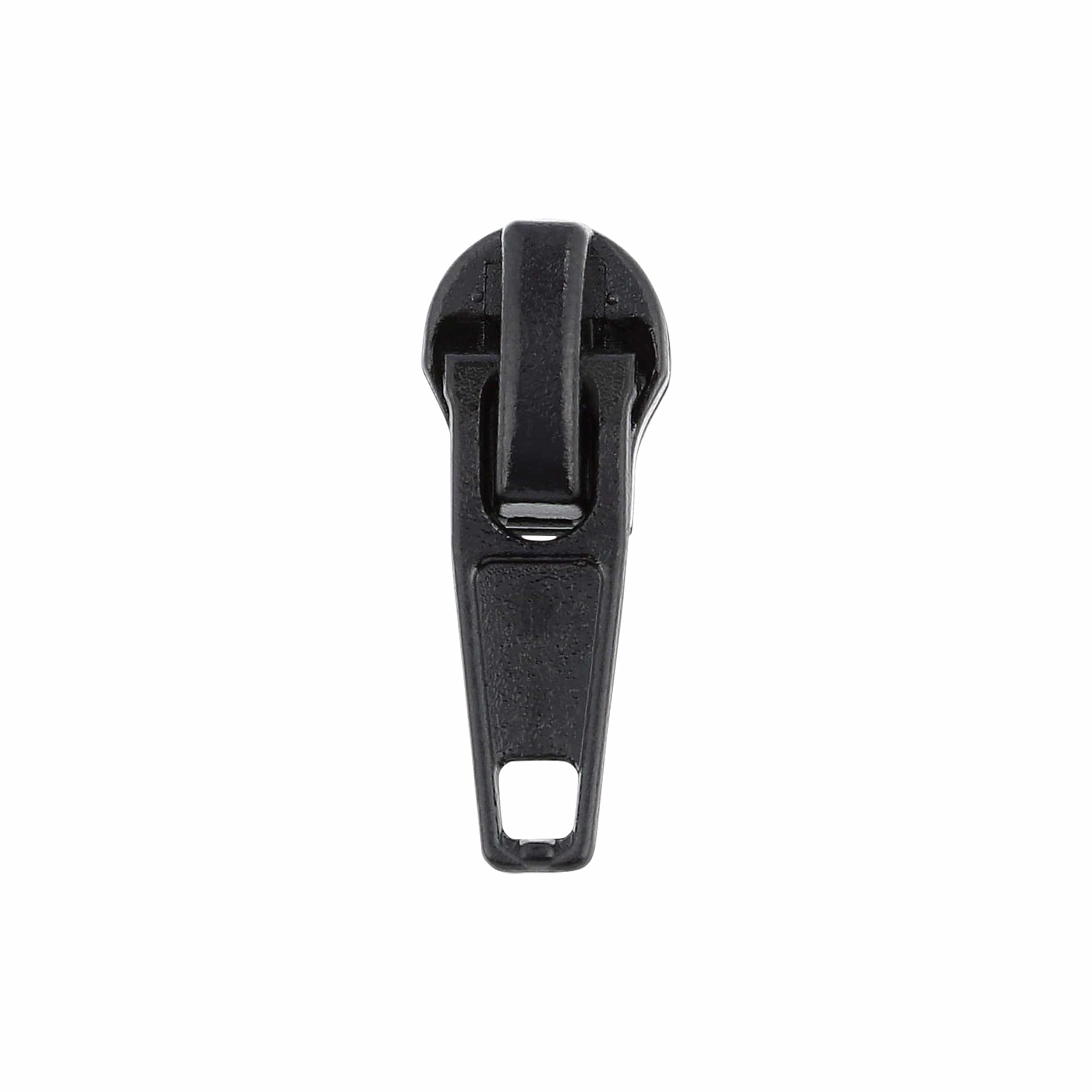#5 Black, Coil, Dunlap Auto Lock Zipper Slider, Zinc Alloy