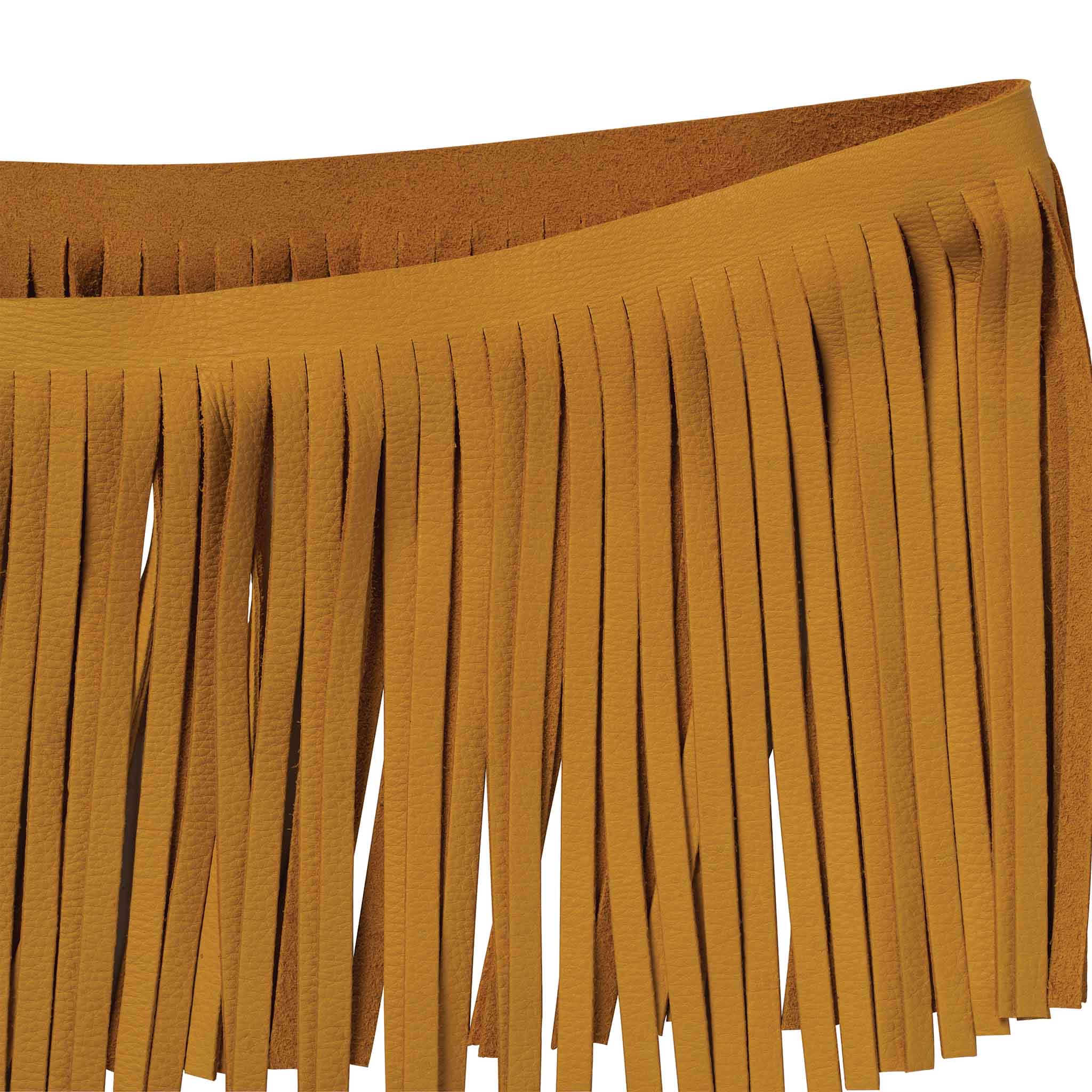 Deertan Cowhide Fringe - Image 4