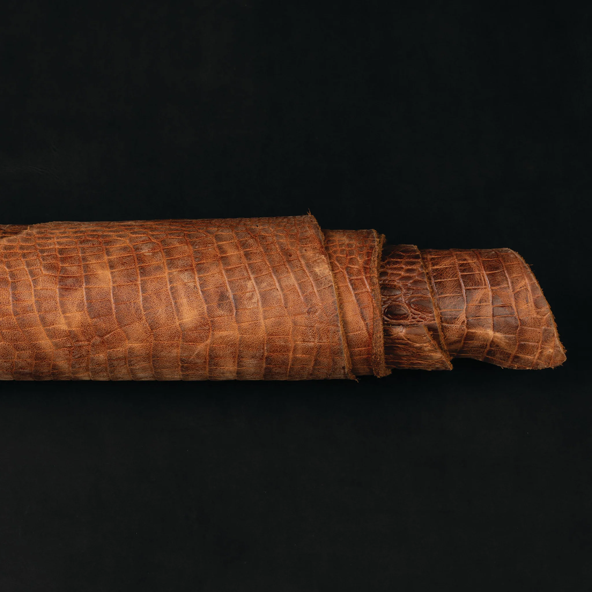 Embossed Leather, 2-3 oz., Croc - Image 3