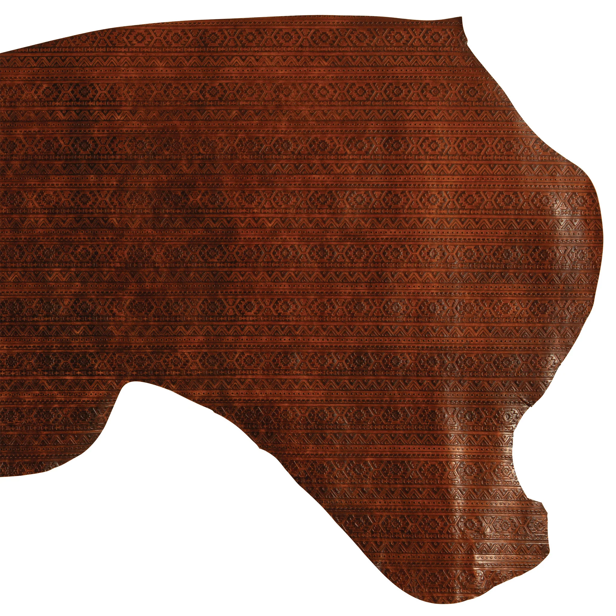 Embossed Leather, 2-3 oz., Southwest - Image 2
