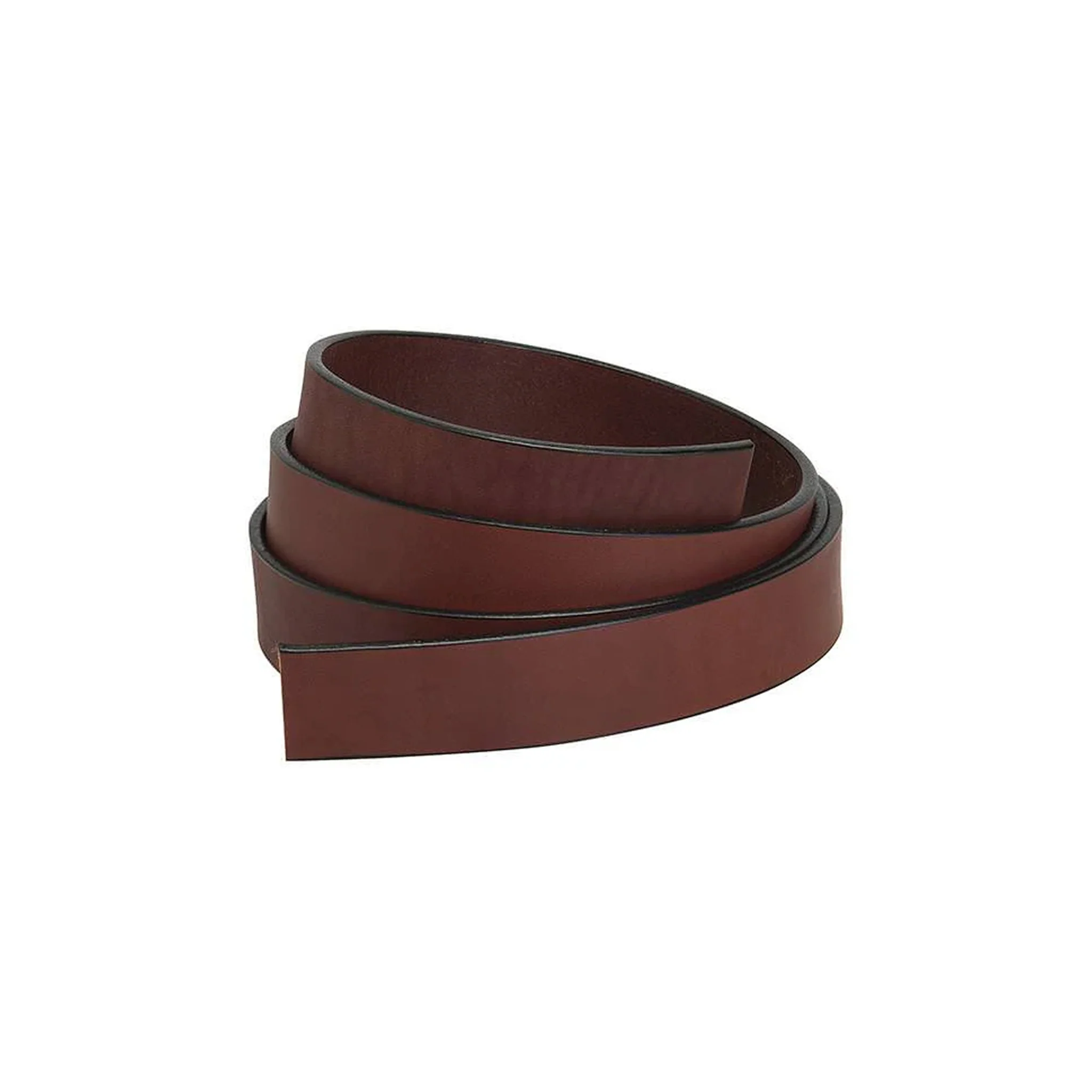 English Bridle Belt Blank with Edge Paint - Image 3