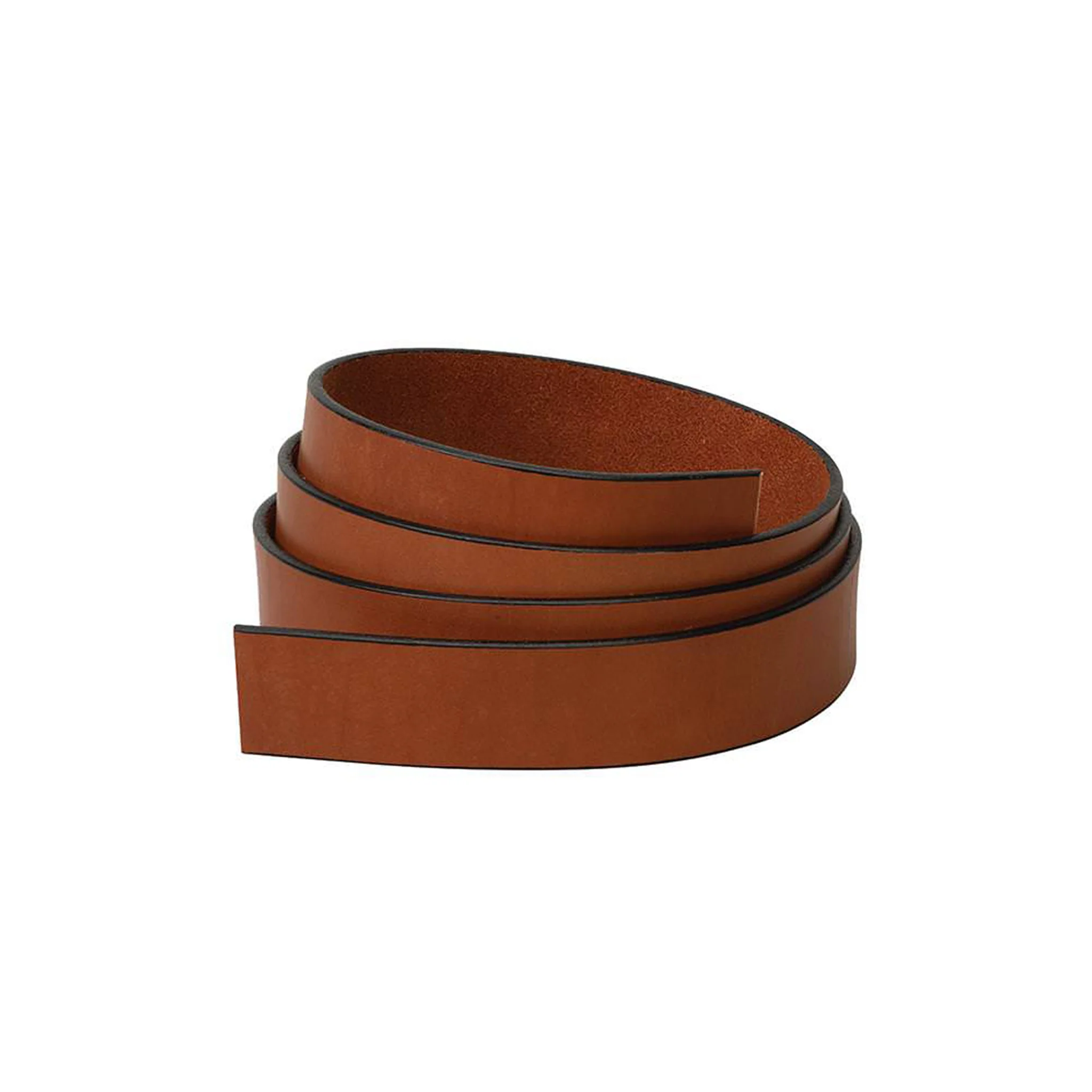 English Bridle Belt Blank with Edge Paint - Image 4
