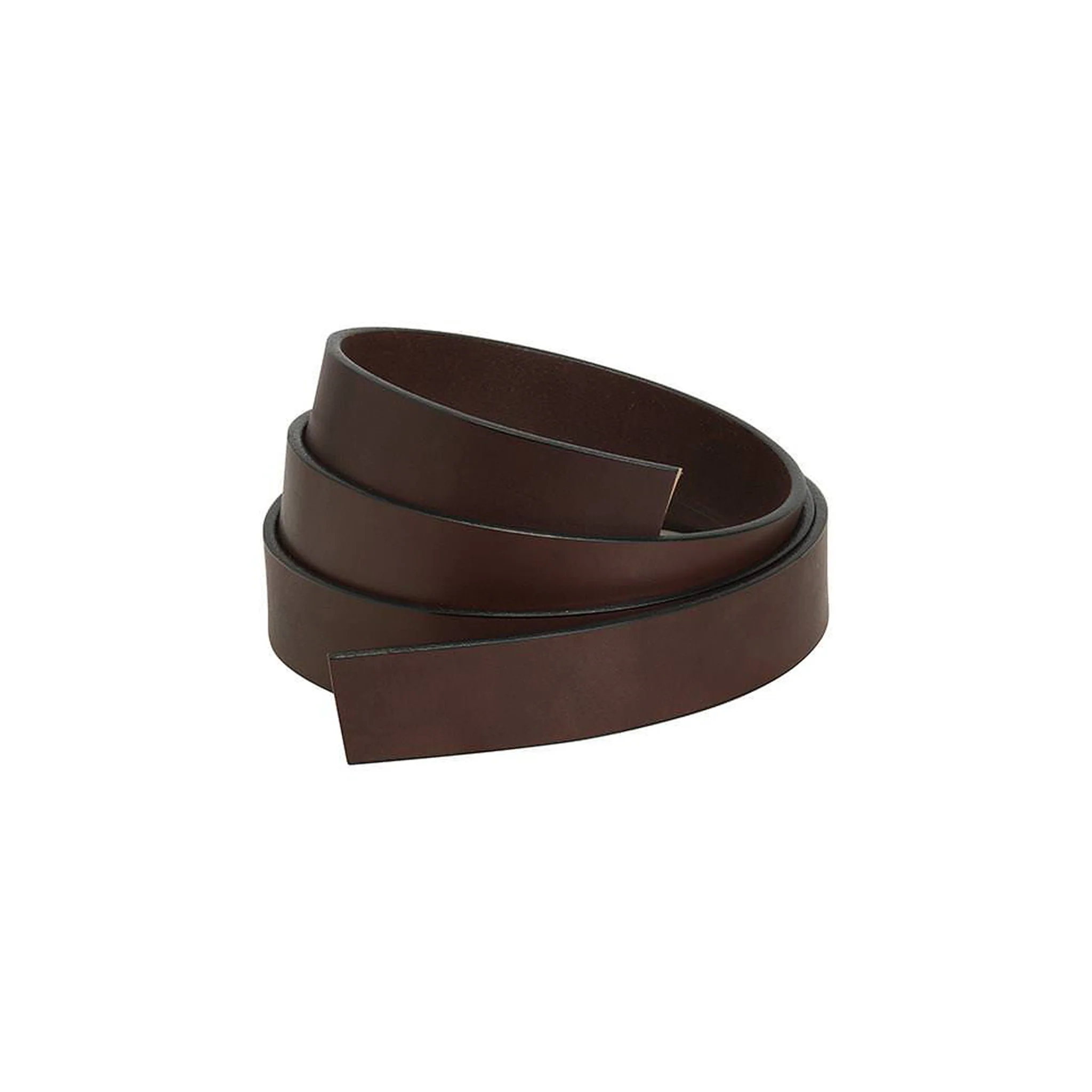 English Bridle Belt Blank with Edge Paint - Image 5