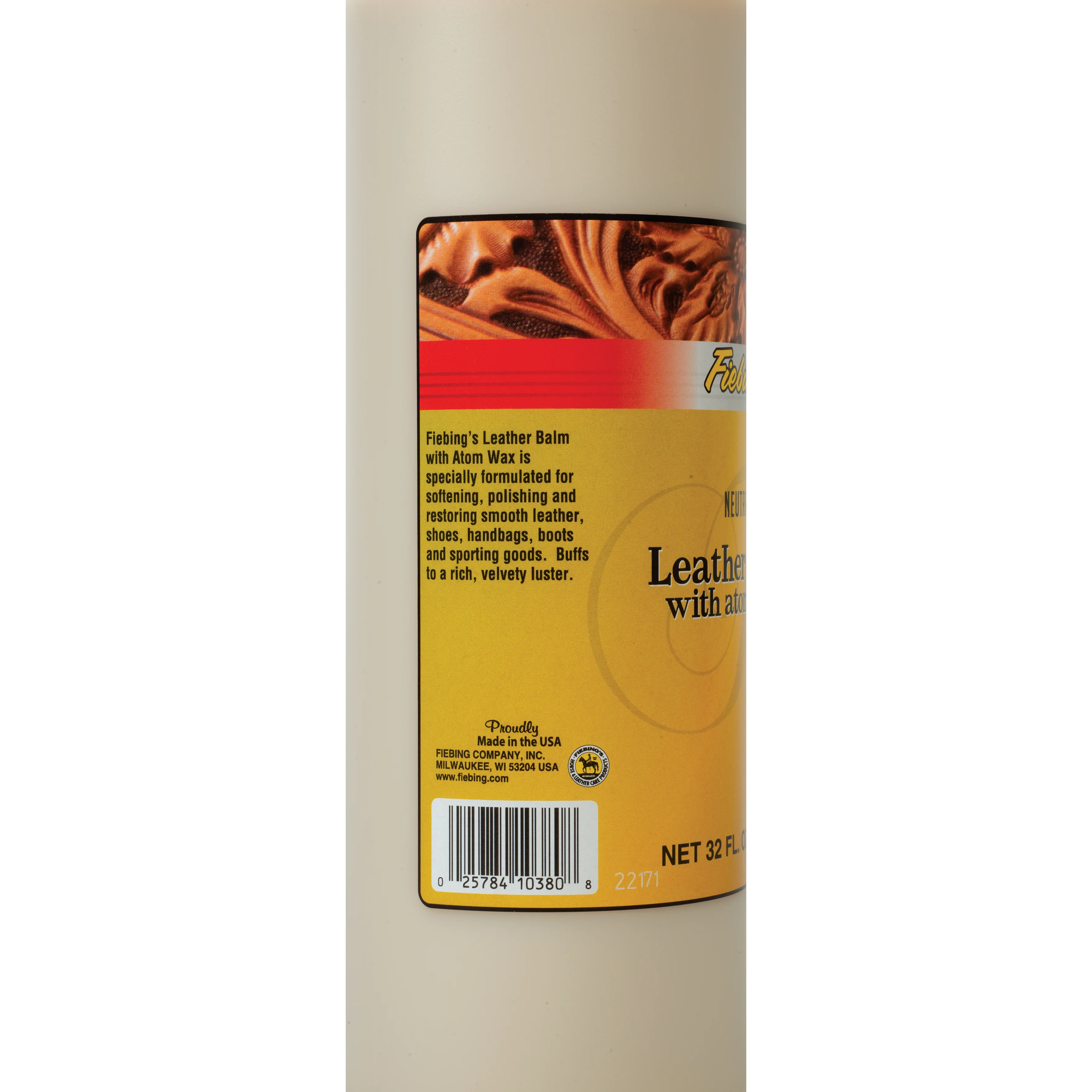 Fiebing's Leather Balm with Atom Wax, Neutral - Image 9