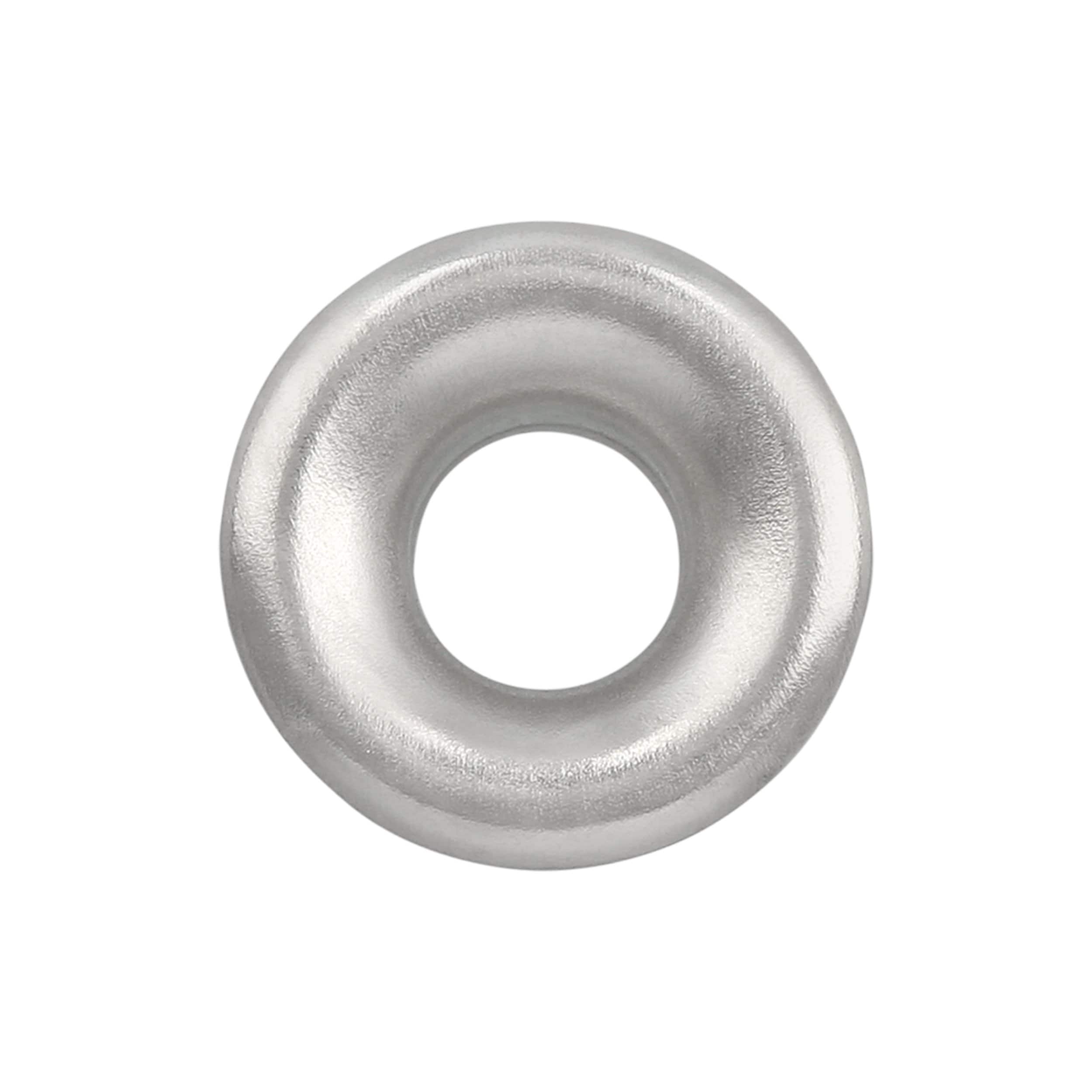 #00 Nickel, Grommet with Washer, Solid Brass - 24 pk - Image 2