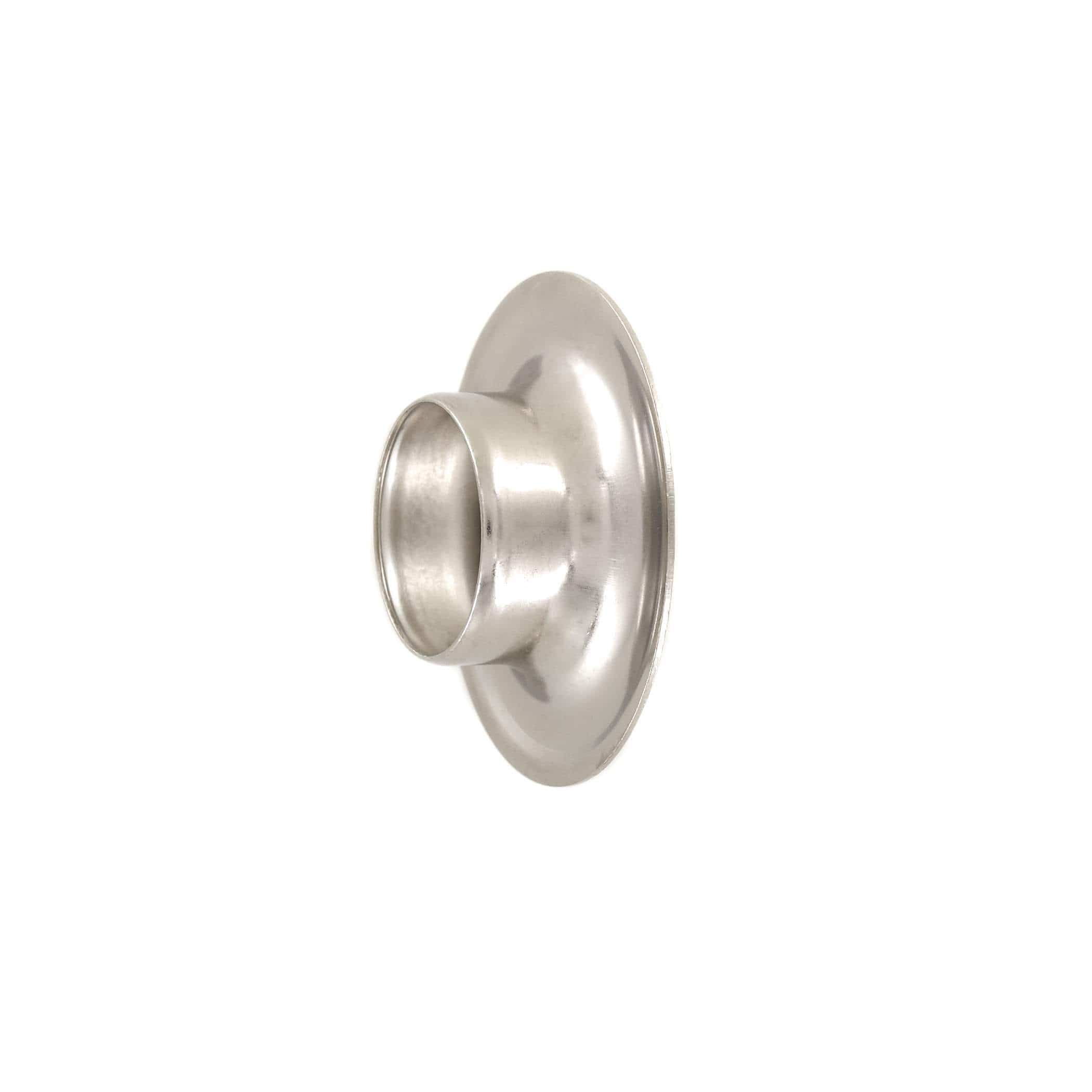 #5 Nickel, Grommet with Washer, Solid Brass