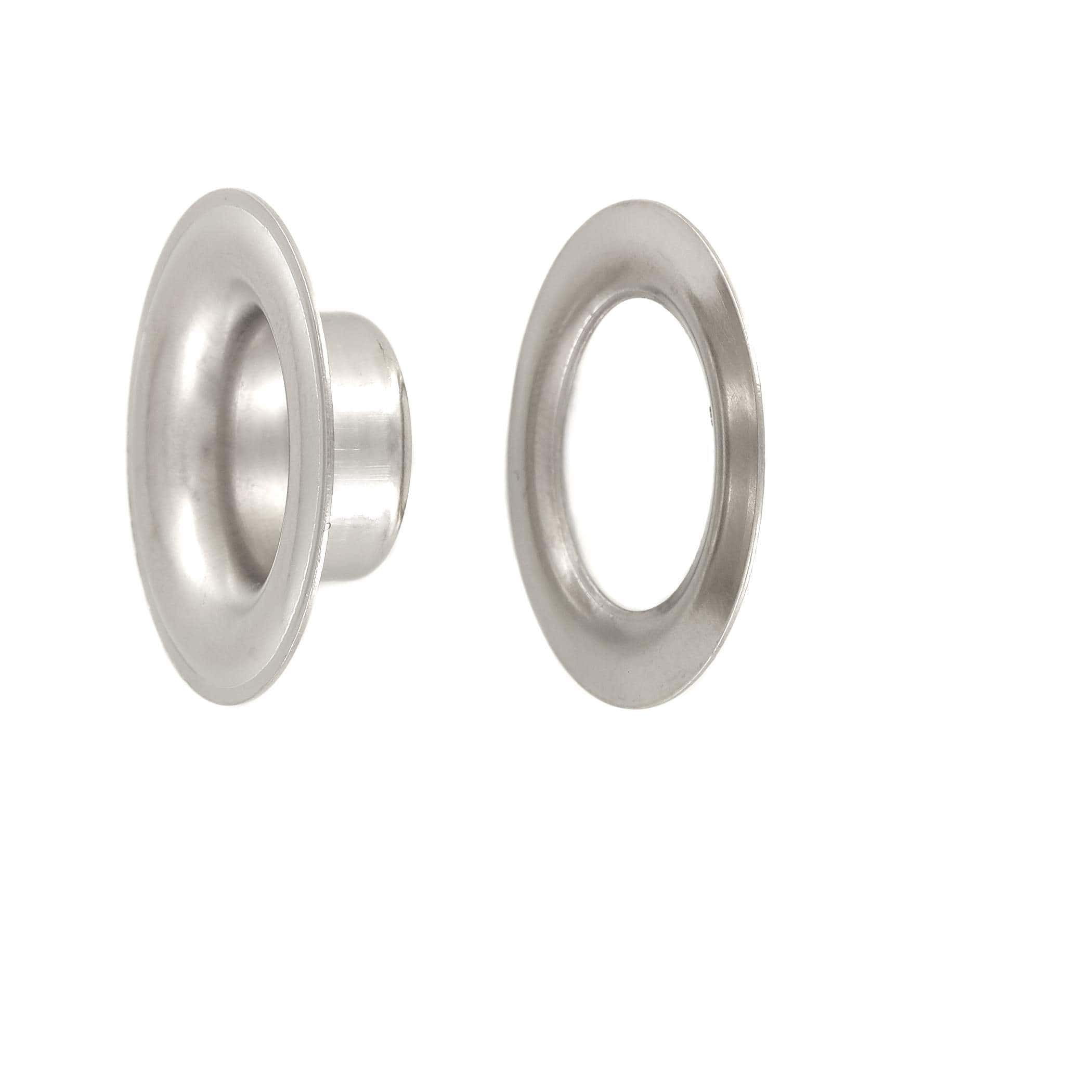 #5 Nickel, Grommet with Washer, Solid Brass - Image 6