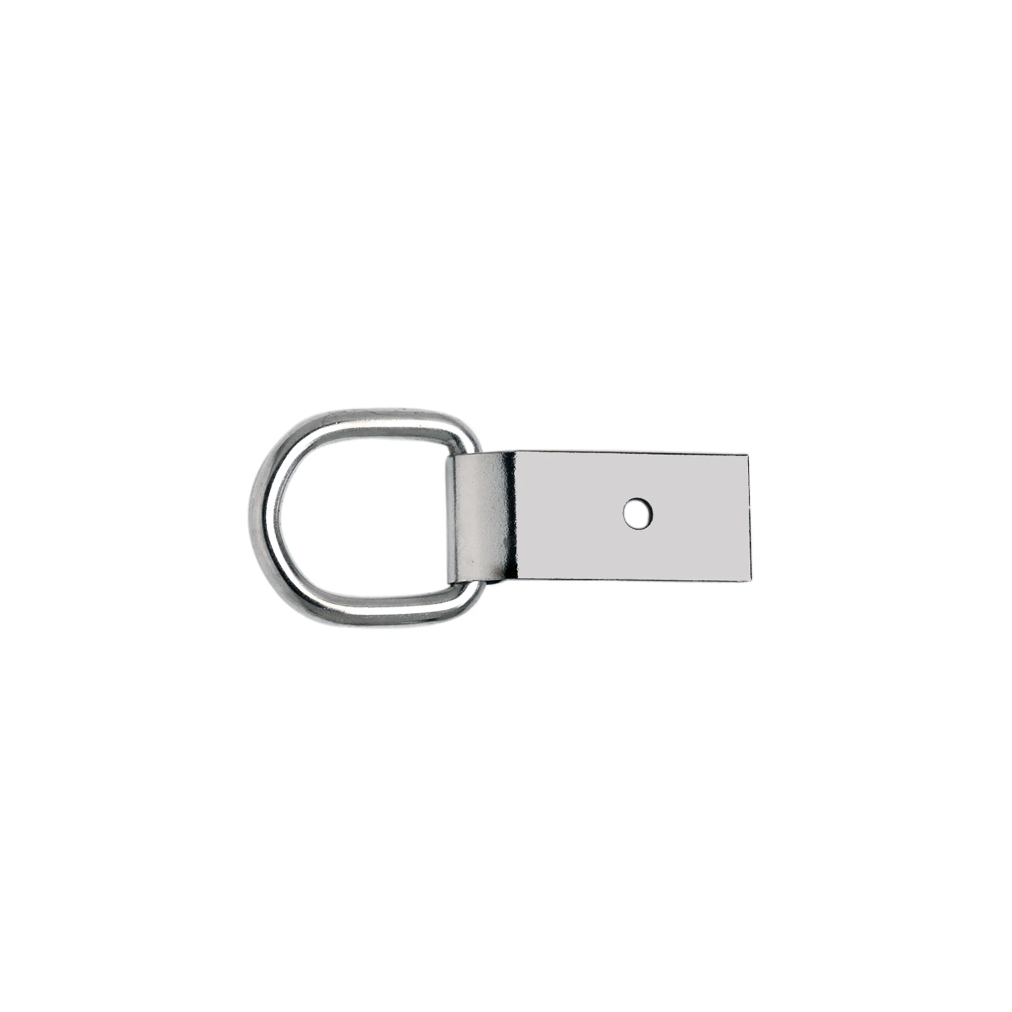 Heavy Roping Saddle D-Ring with Clip, 1" - Image 3