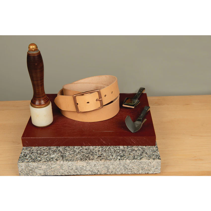 Hermann Oak® Natural Strap Belt Blank, 9/10 oz., 60"-65" - Image 9