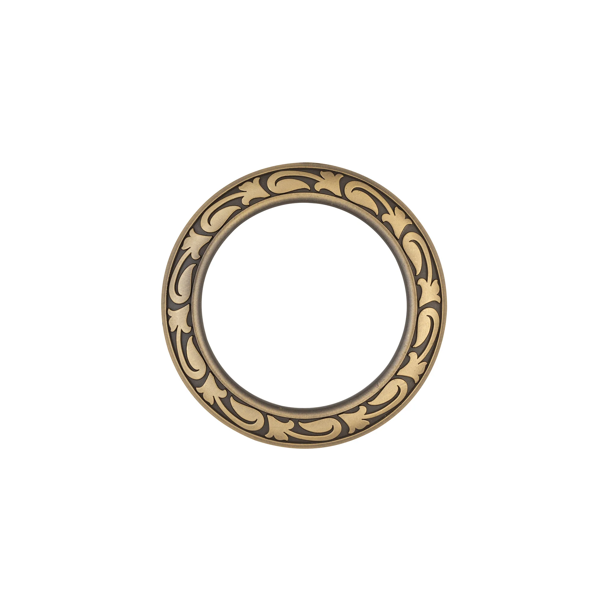 Jeremiah Watt Accented Floral Breast Collar Ring, Antique Finish - Image 3