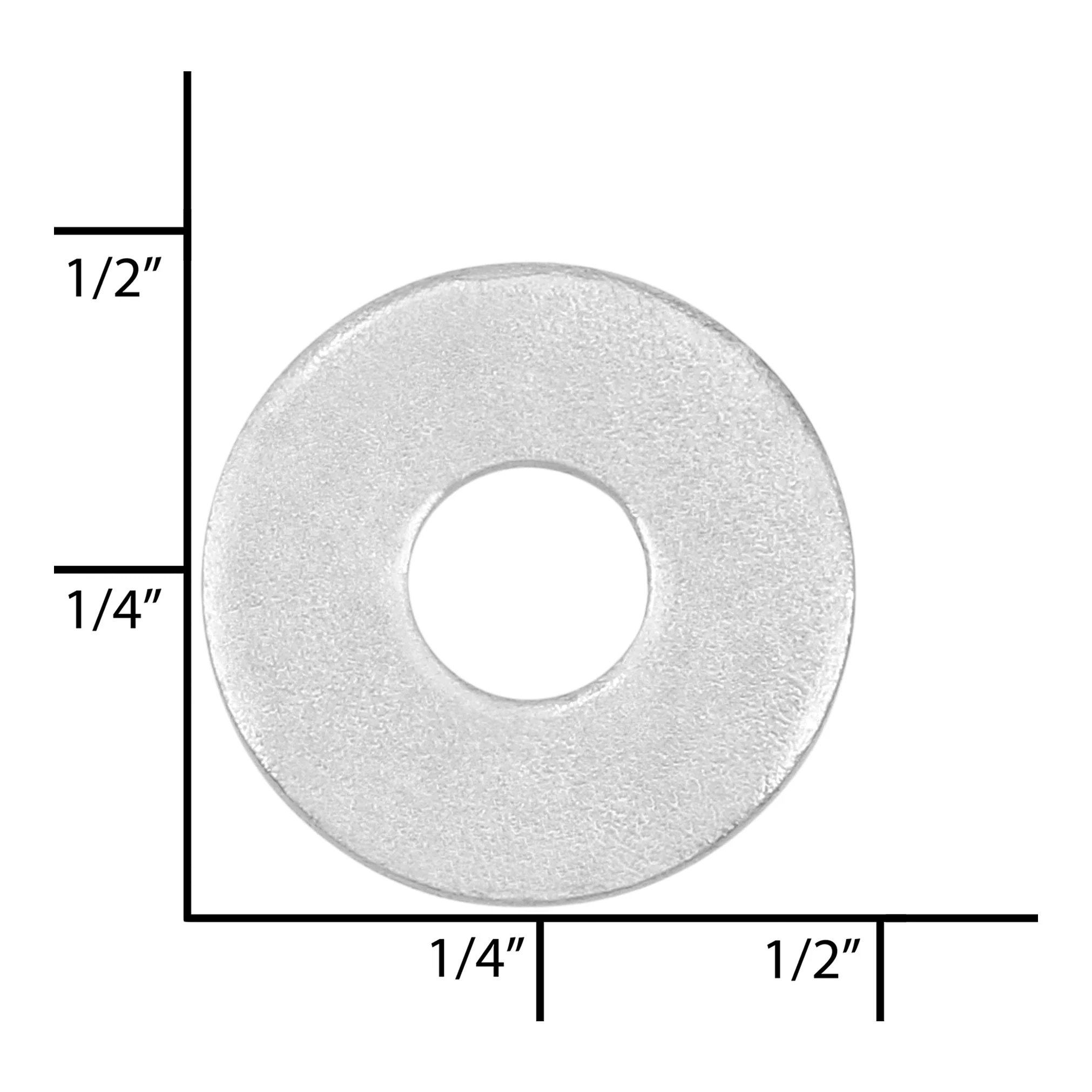 7/16" Nickel, Washer, Steel - 24 pk - Image 3