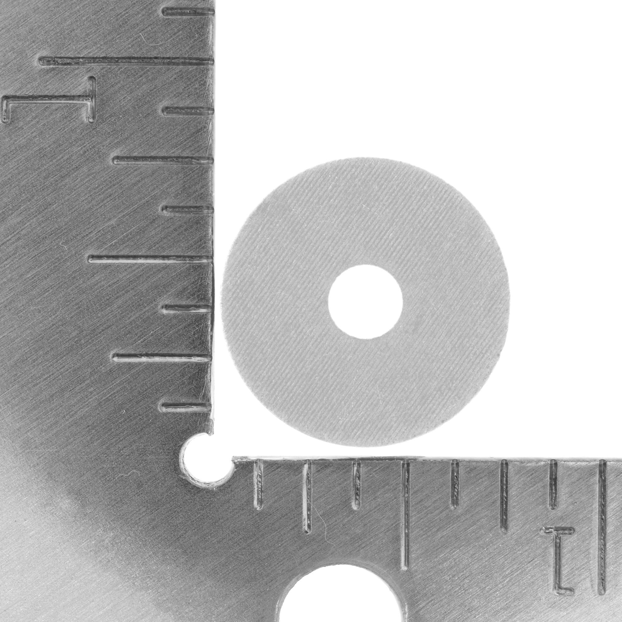 1/4" Nickel, 19mm Diameter Washer, Steel, 12 pack - Image 4