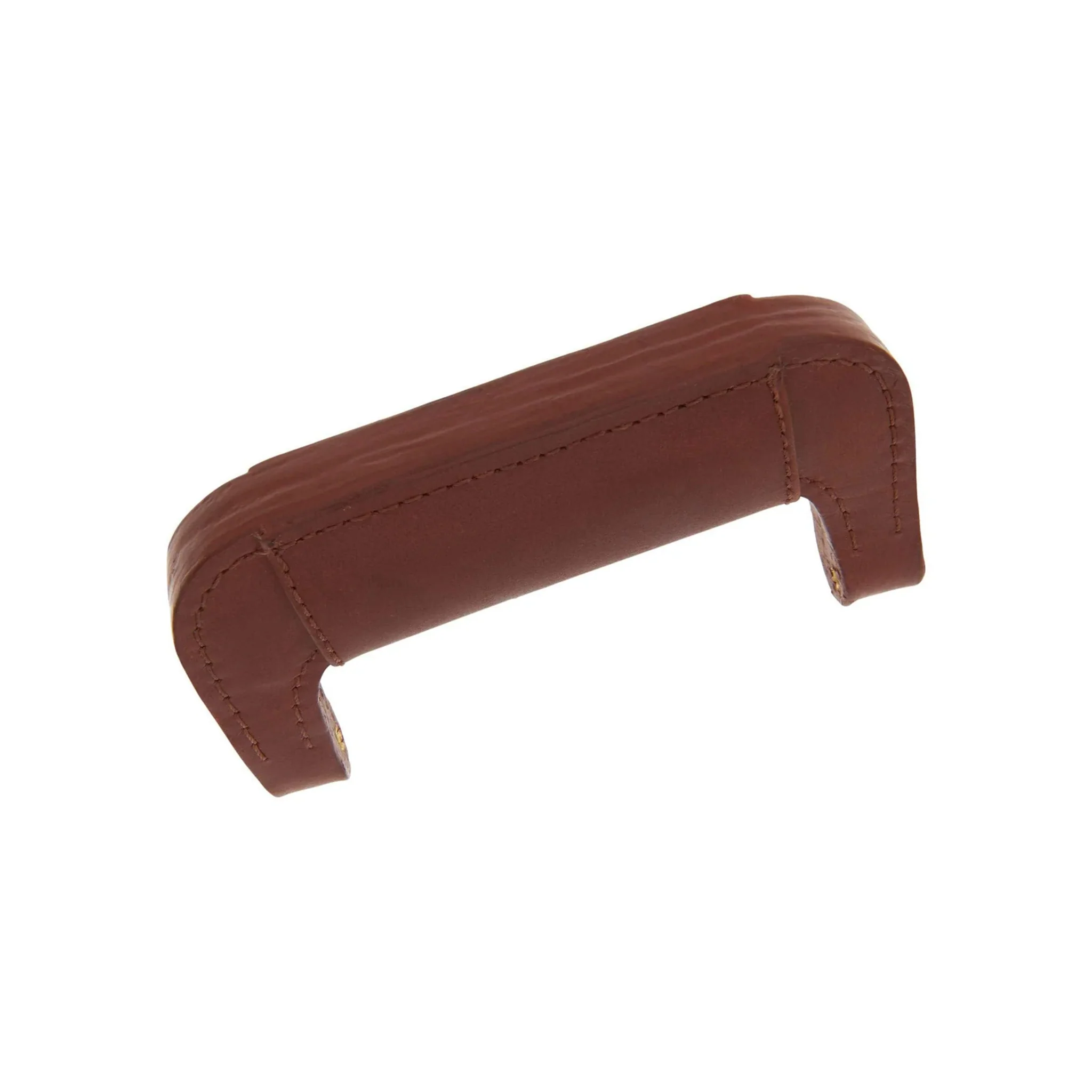5" Tan, Padded Post Handle, Leather - Image 3