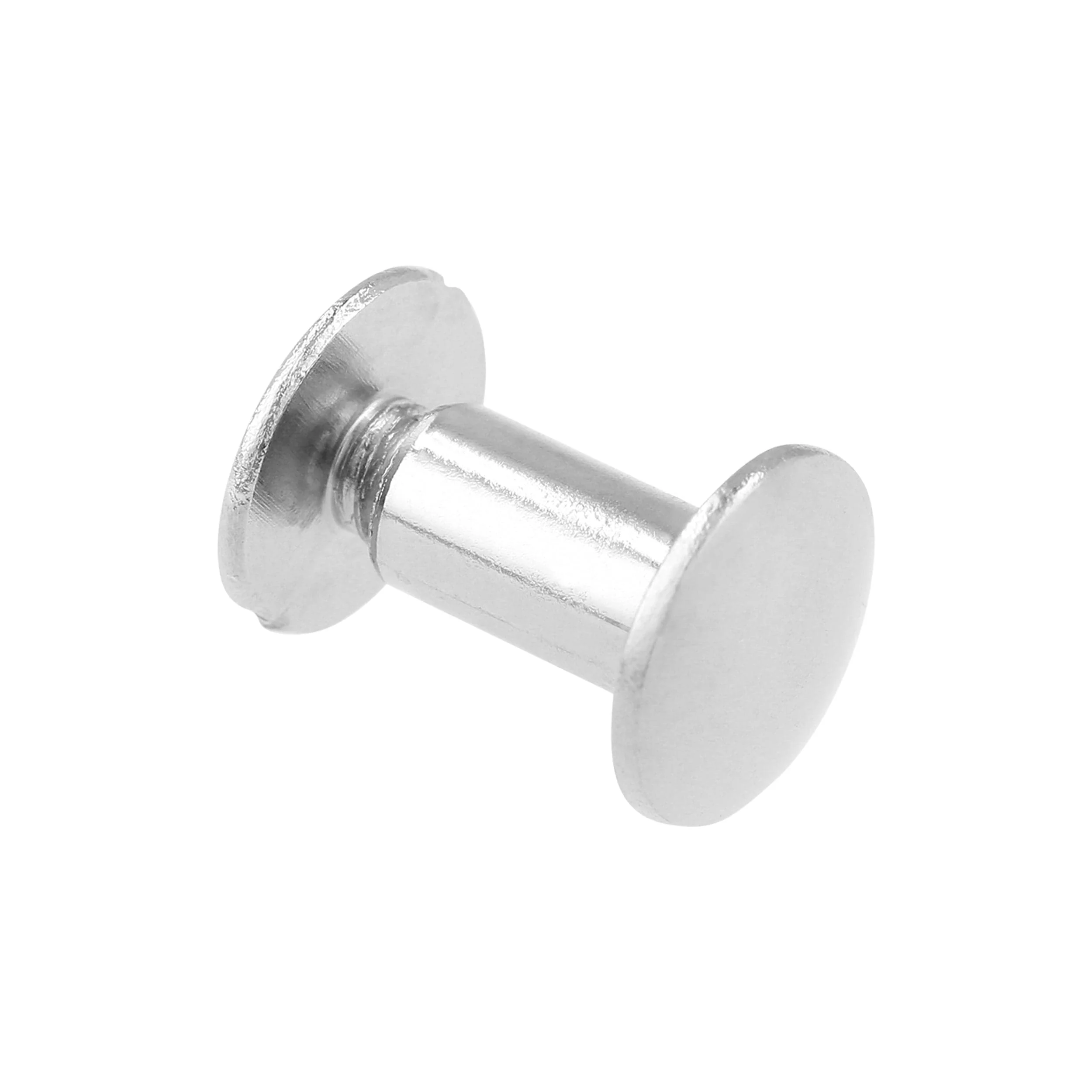3/8" Nickel, Chicago Screw, Solid Brass PK10 - Image 2