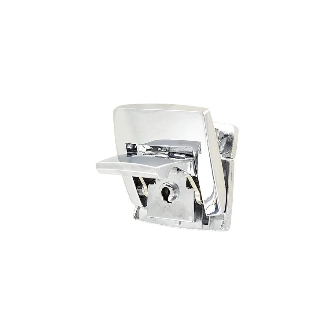 1 13/16" Chrome, Lock, Zinc Alloy - Image 3
