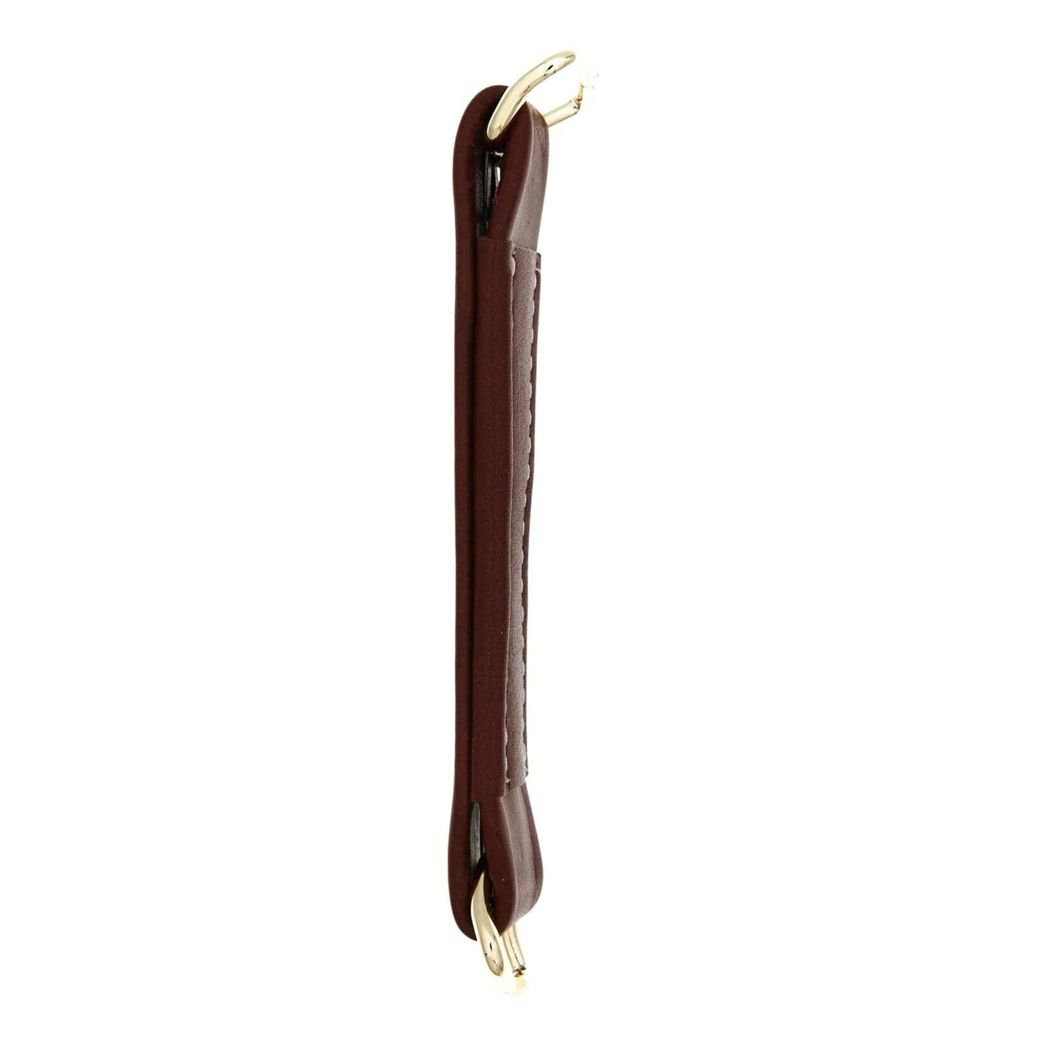 5 3/4" Brown, Handle, Leather - Image 3