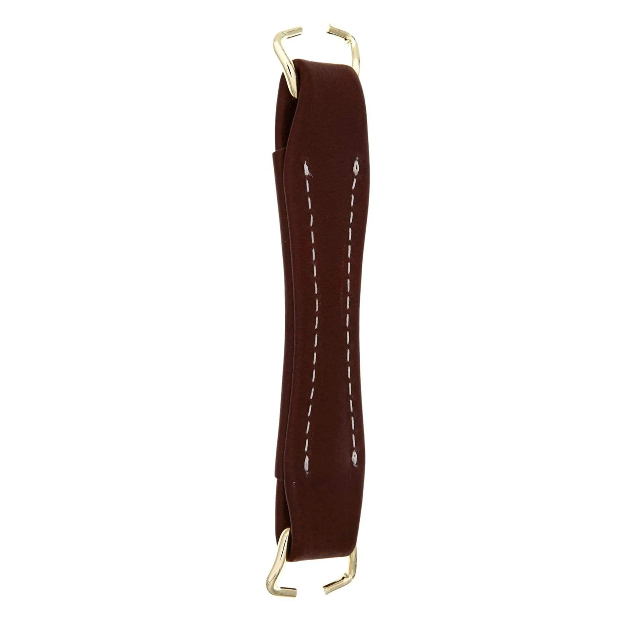 5 3/4" Brown, Handle, Leather - Image 4