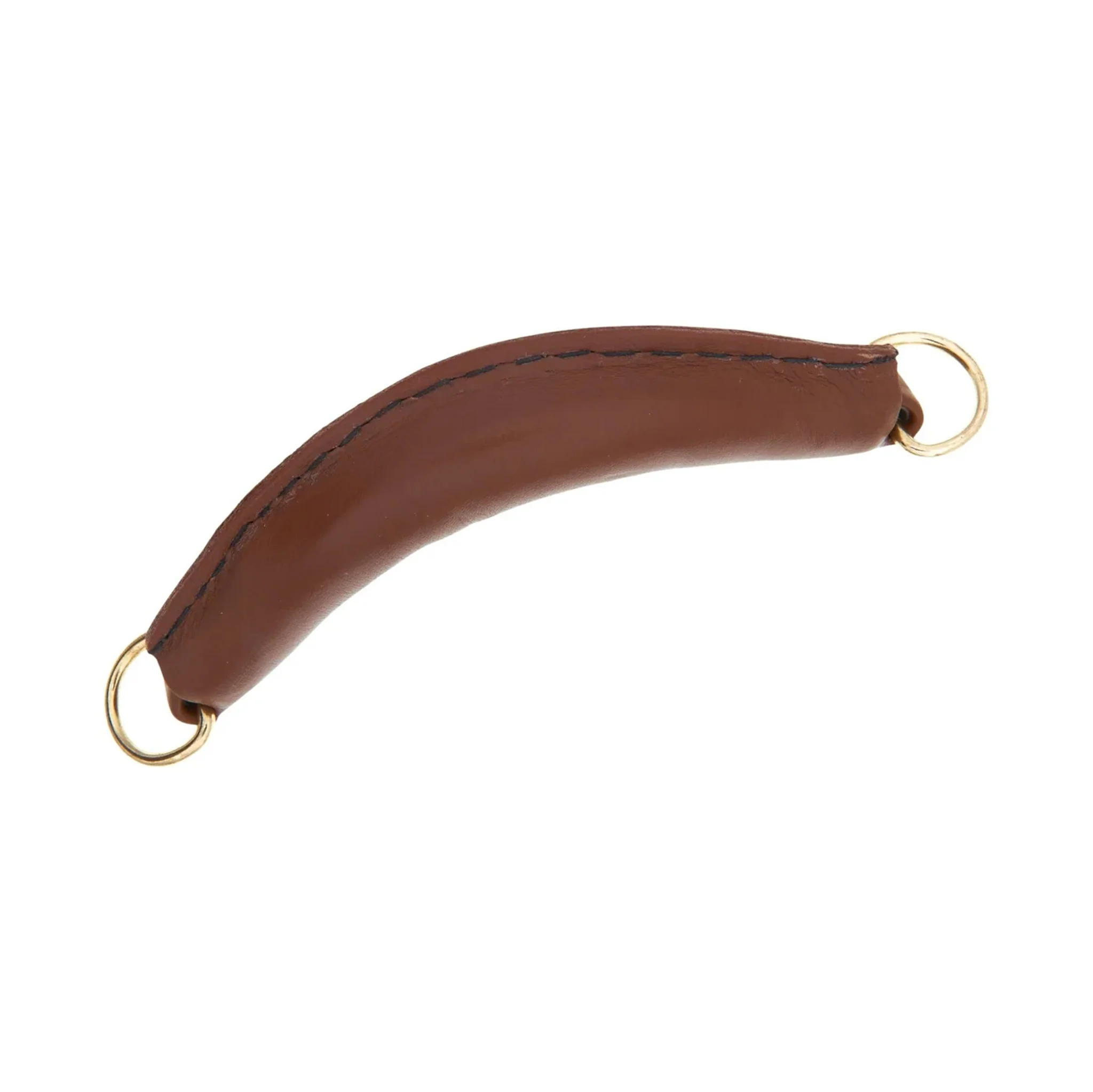 7" Tan, Handle with Gold Hardware, Leather - Image 5