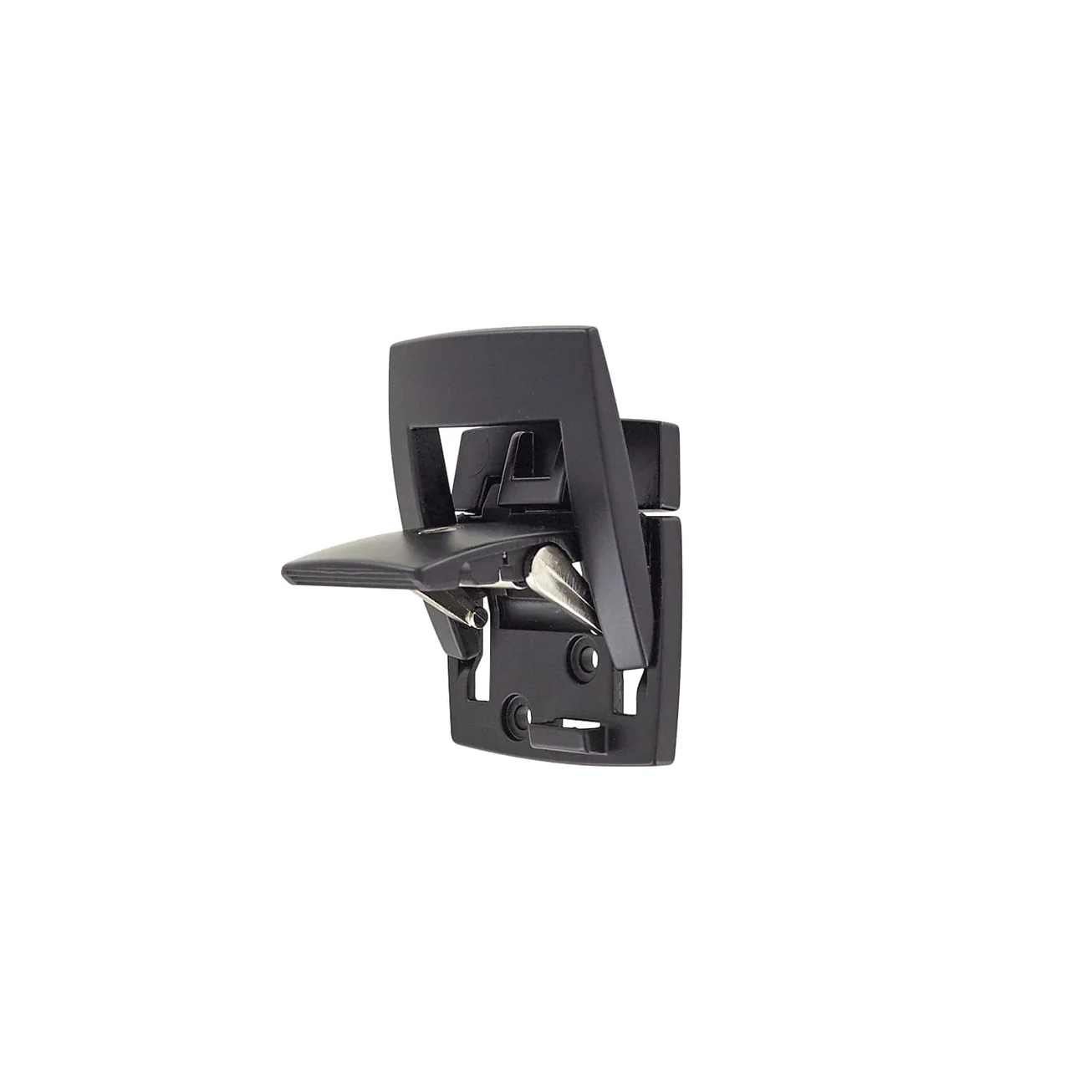 2 1/16" Black, Lock, Zinc Alloy - Image 3