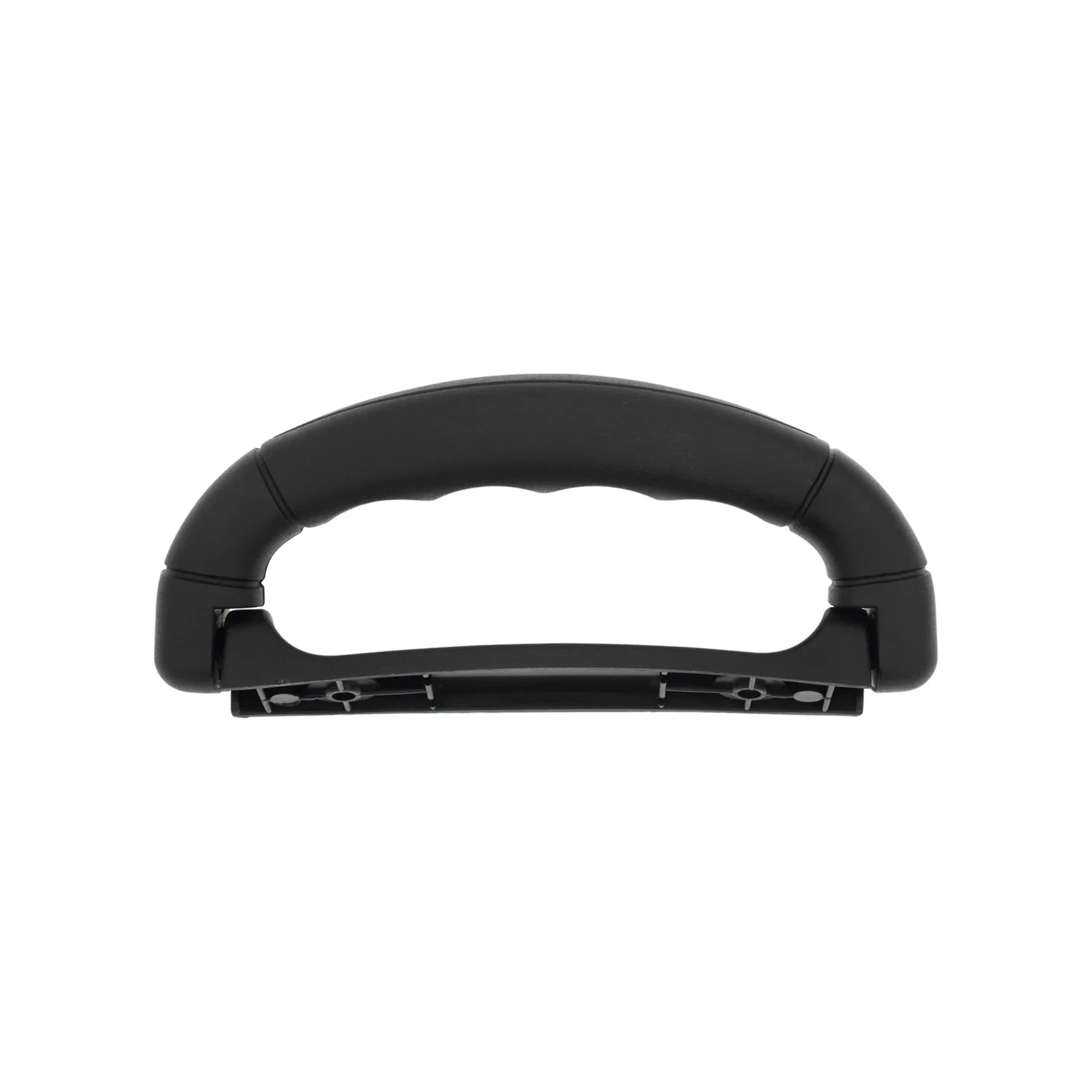 6 1/2" Black, Handle with Mounting Plate, Plastic - Image 5